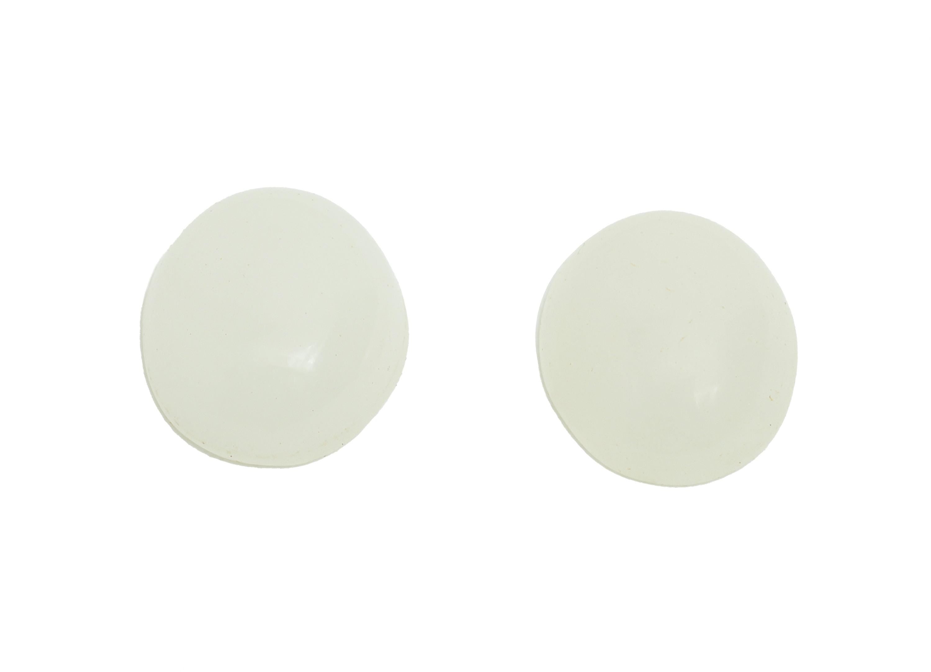 10*12mm White Jade Natural Stone - Oval Cabochon for Bezel Setting - Setting Stone for Ring or Pendant - DIY Craft Gemstone Making - NS2912 - DOMEDBAZAAR