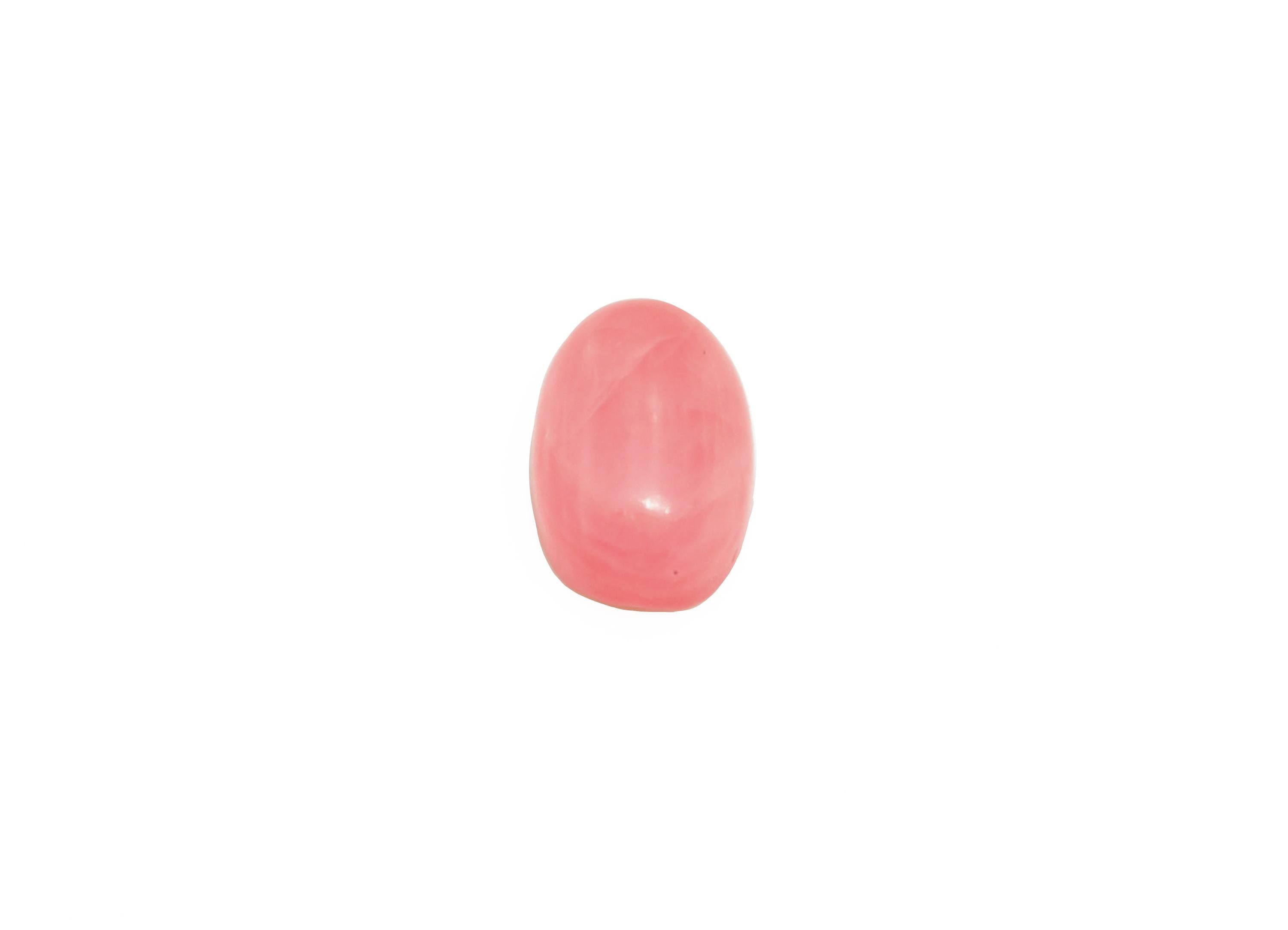 4*6mm Cabochon Oval Rhodanite Stone - Pink Brasil Rose For Crafts - Pink Stone For Bezel Setting - Rhodanite Stone For Jewelry Making-NS2714 - DOMEDBAZAAR