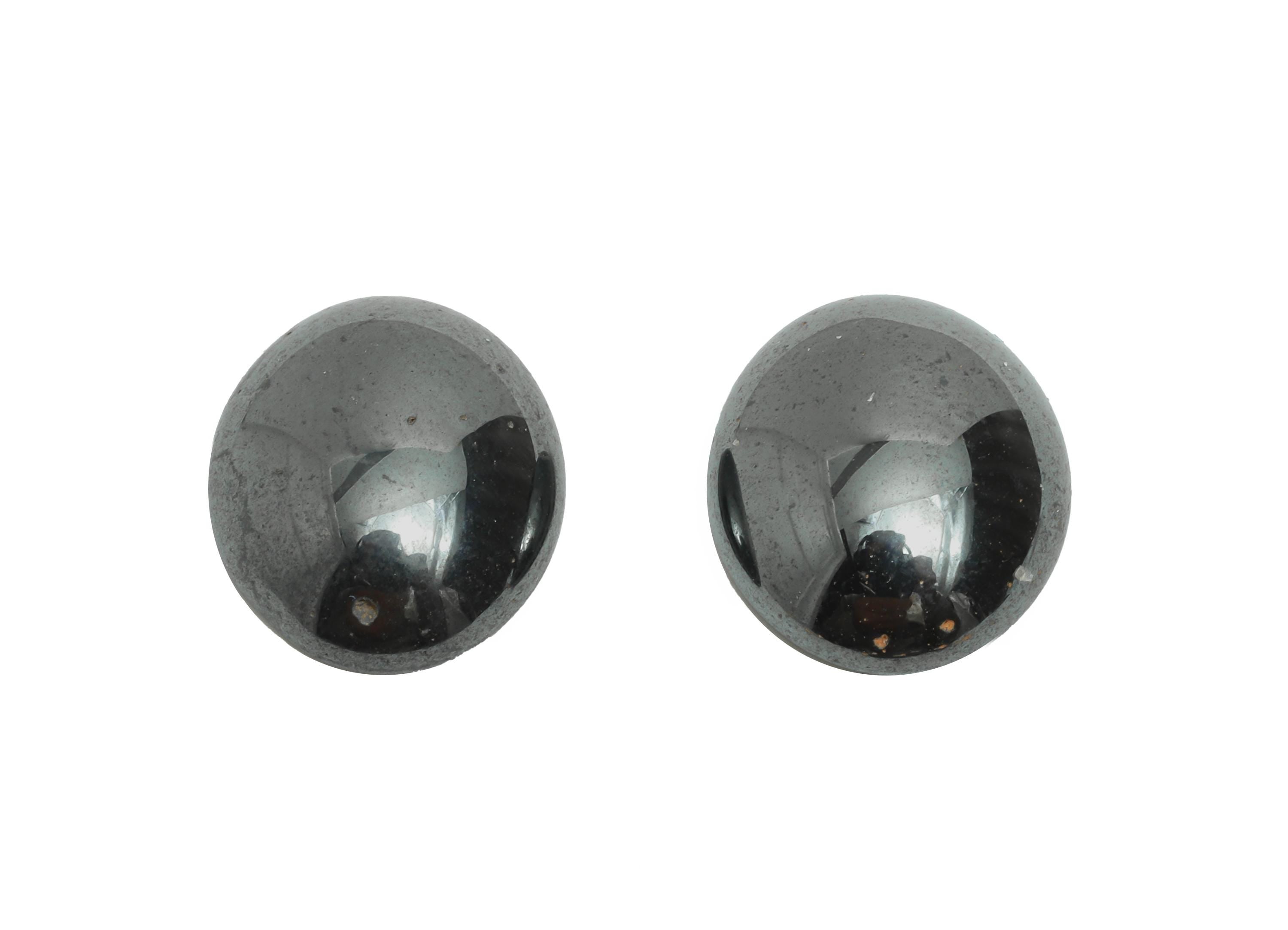 10*12mm Black Tourmaline Cabochon - Oval Natural Stone for Jewelry Making - Bezel Setting Stone for Ring or Pendant - Craft Supplies -NS2918 - DOMEDBAZAAR