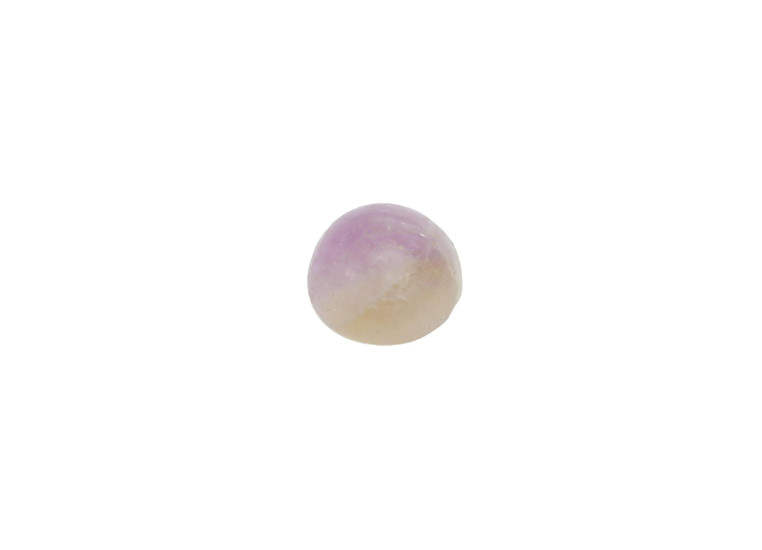 5mm Amethyst Cabochon - Round Bezel Setting Stone for Pendant Jewelry - Polished Amethyst Cabochon for Ring - Healing Stone Gemstone -NS2931 - DOMEDBAZAAR