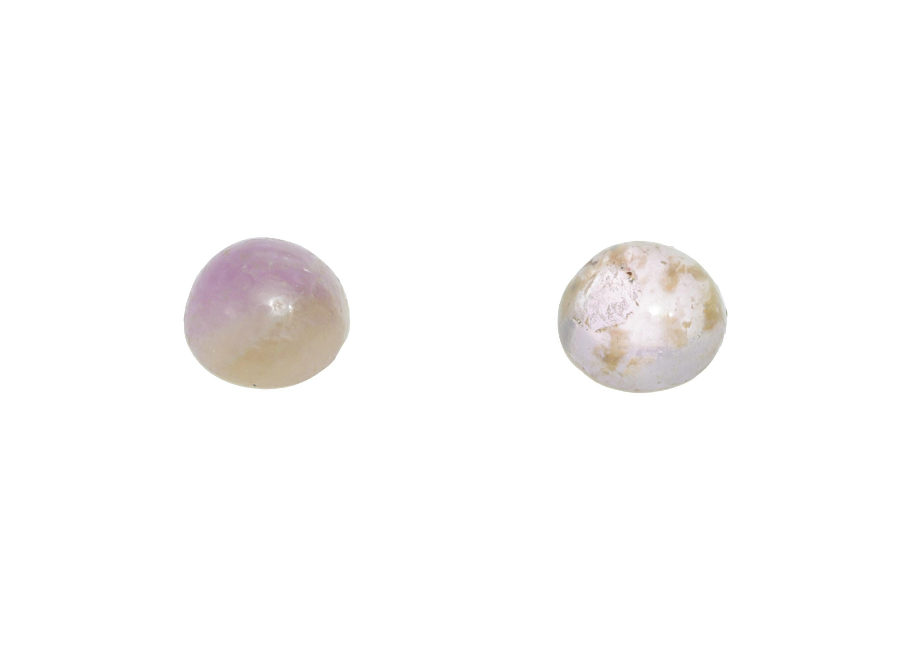 5mm Amethyst Cabochon - Round Bezel Setting Stone for Pendant Jewelry - Polished Amethyst Cabochon for Ring - Healing Stone Gemstone -NS2931 - DOMEDBAZAAR