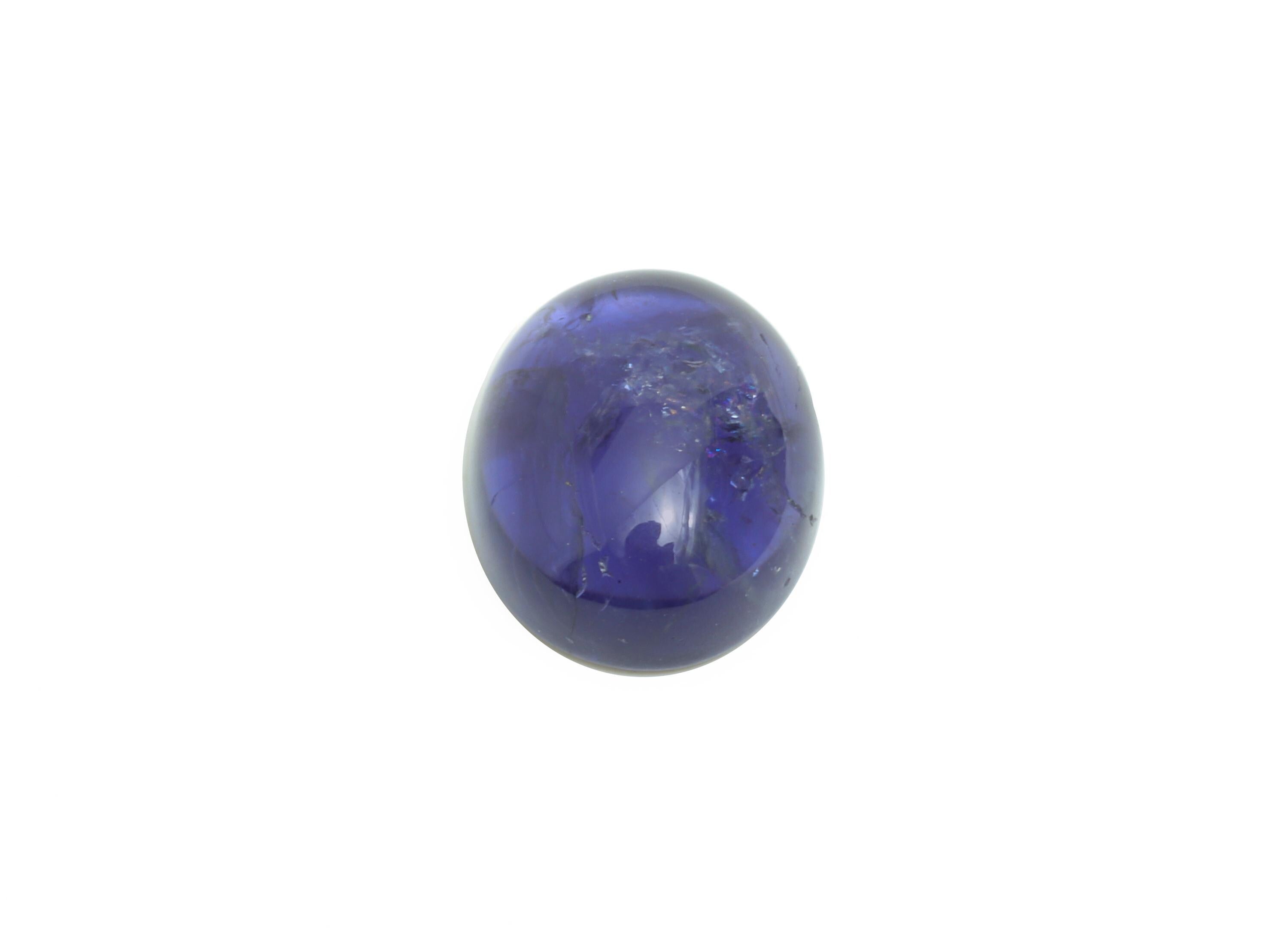 9*11mm Cabochon Oval Deep Blue Iolite - Cabochon For Jewelry - Polished  Iolite For Ring Setting - Stone Jewelry Making - NS2713 - DOMEDBAZAAR