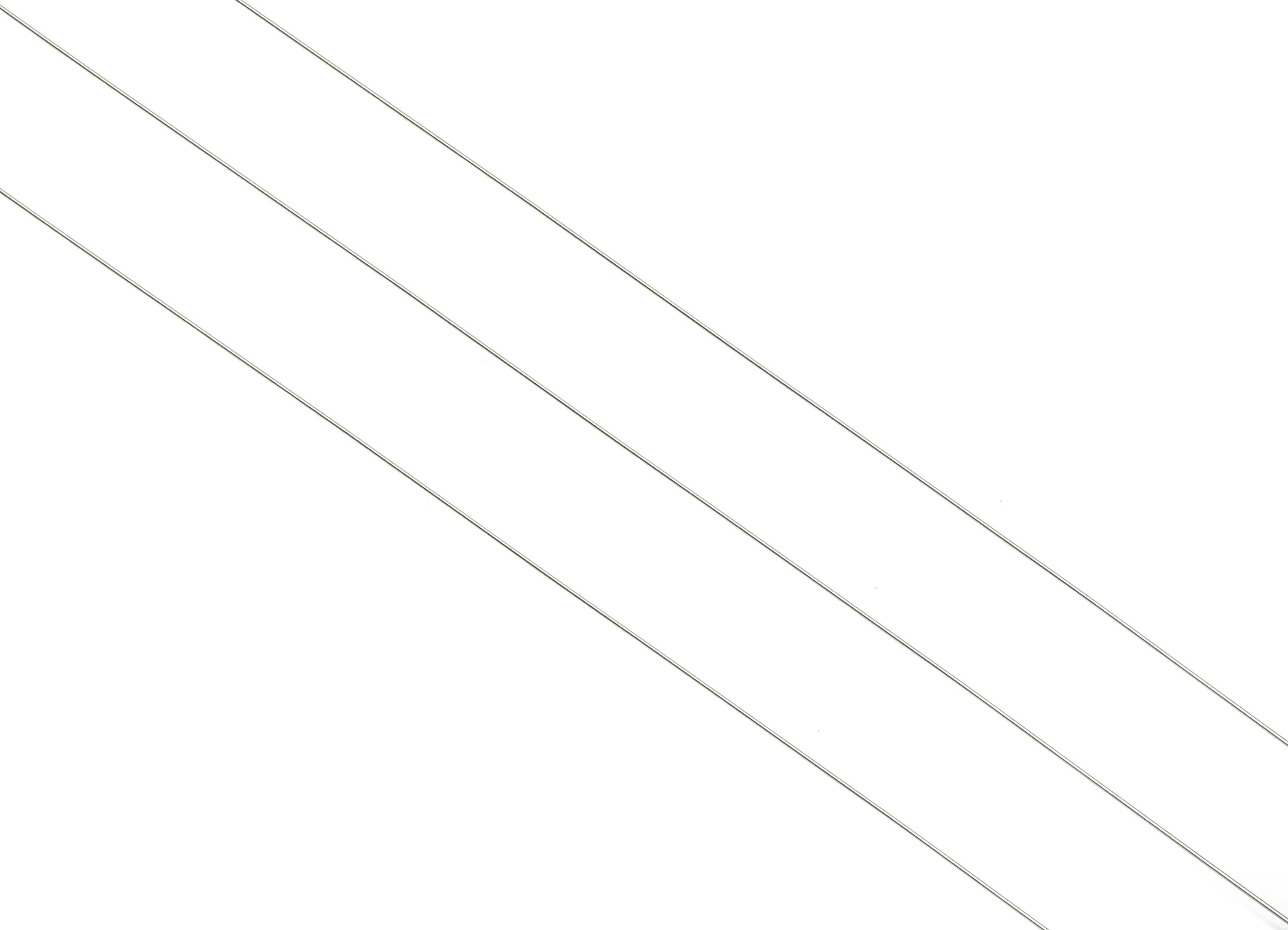 0.3mm/2m/Bag Steel Wire - Silver Color Wire for Jewelry Making - Beading Wire for Handmade Jewelry - Metal Craft Wire for Jewelry - SS2209-3