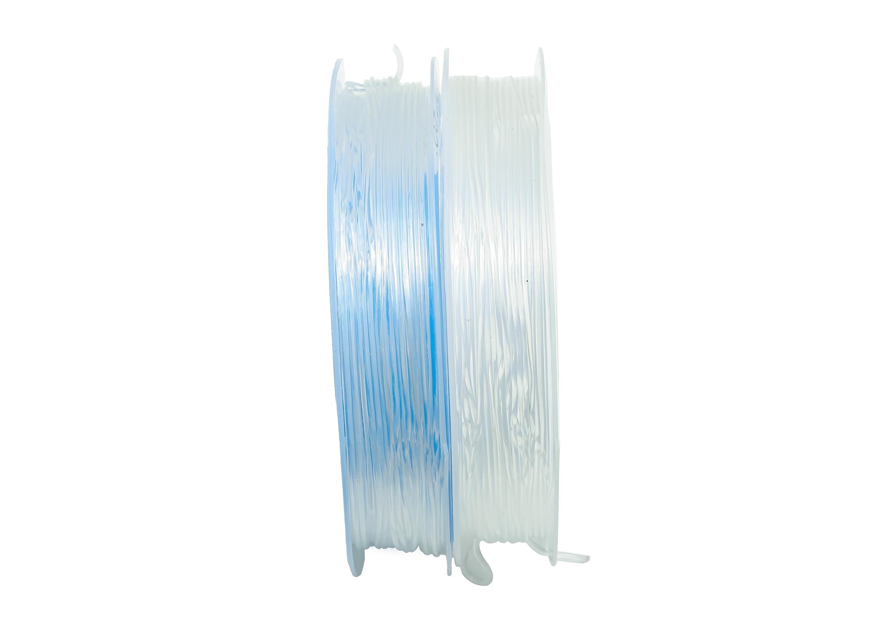 0.8mm Elastic Thread - Elastic for Crafts 6m/Roll - Clear Bead String Jewelry Making - Plastic Crystal Beading Stretch Cord  - TH1103-0.8