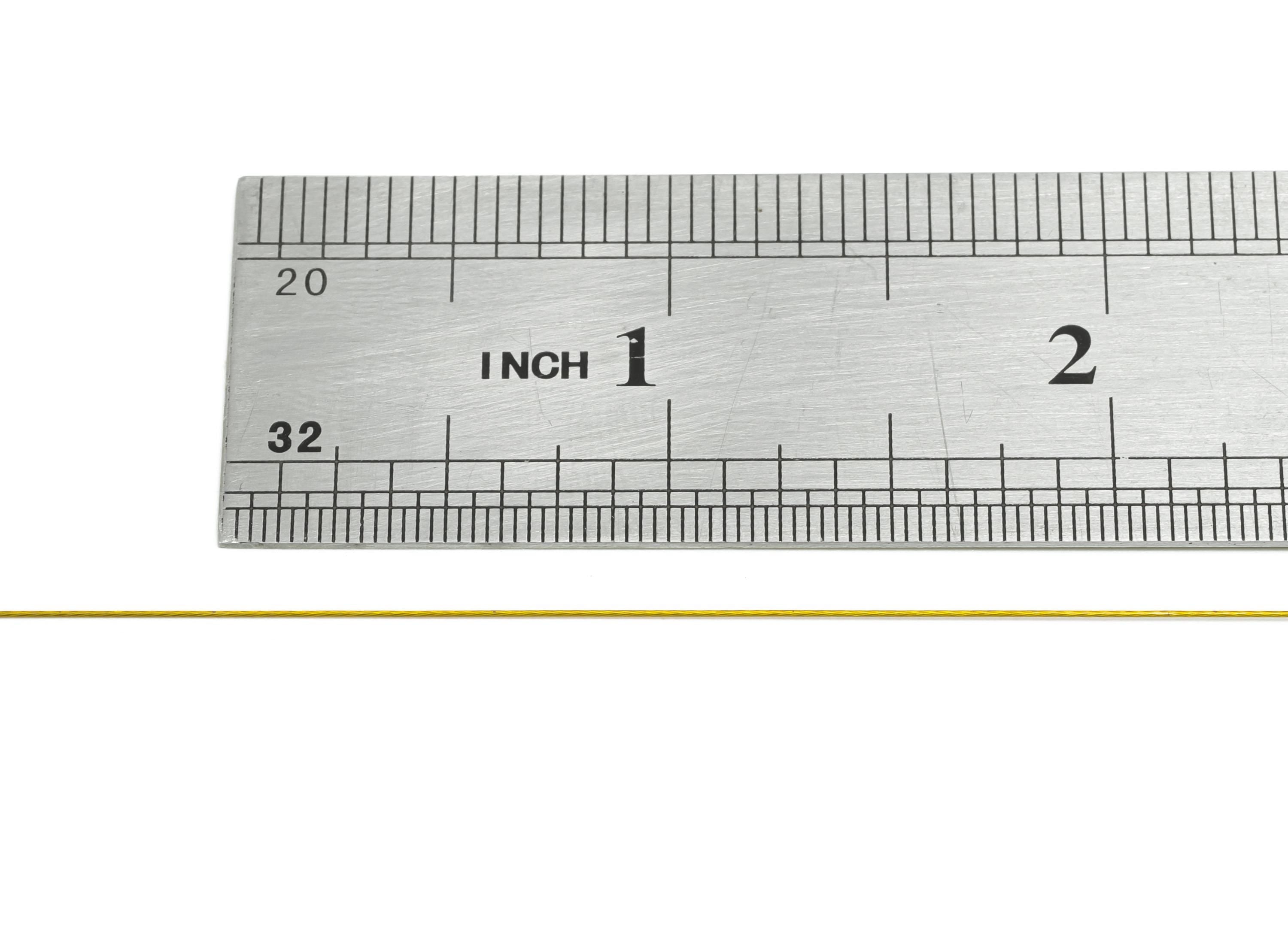 0.4mm Stainless Steel Wire Spool - 50m/Roll - Gold Color High-Quality Metallic Steel Craft Wire - DIY Jewelry  Steel Wire Roll - HM1073