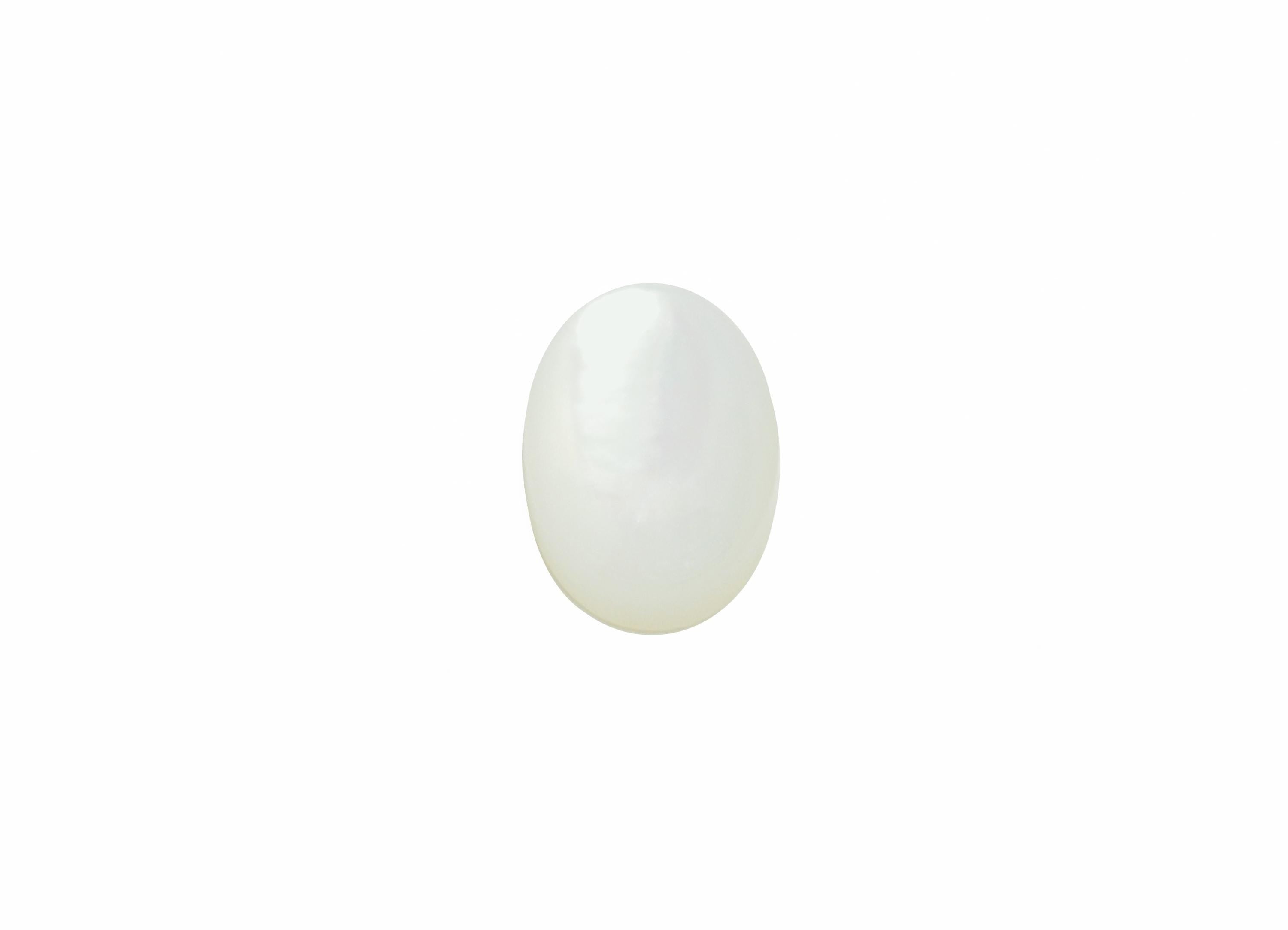 4*6mm Oval Natural White Shells Cabochon - Cabochon DIY Gemstone Setting - Cabochon for Rings or Pendants - Jewelry Shell Cabochon - NS3057
