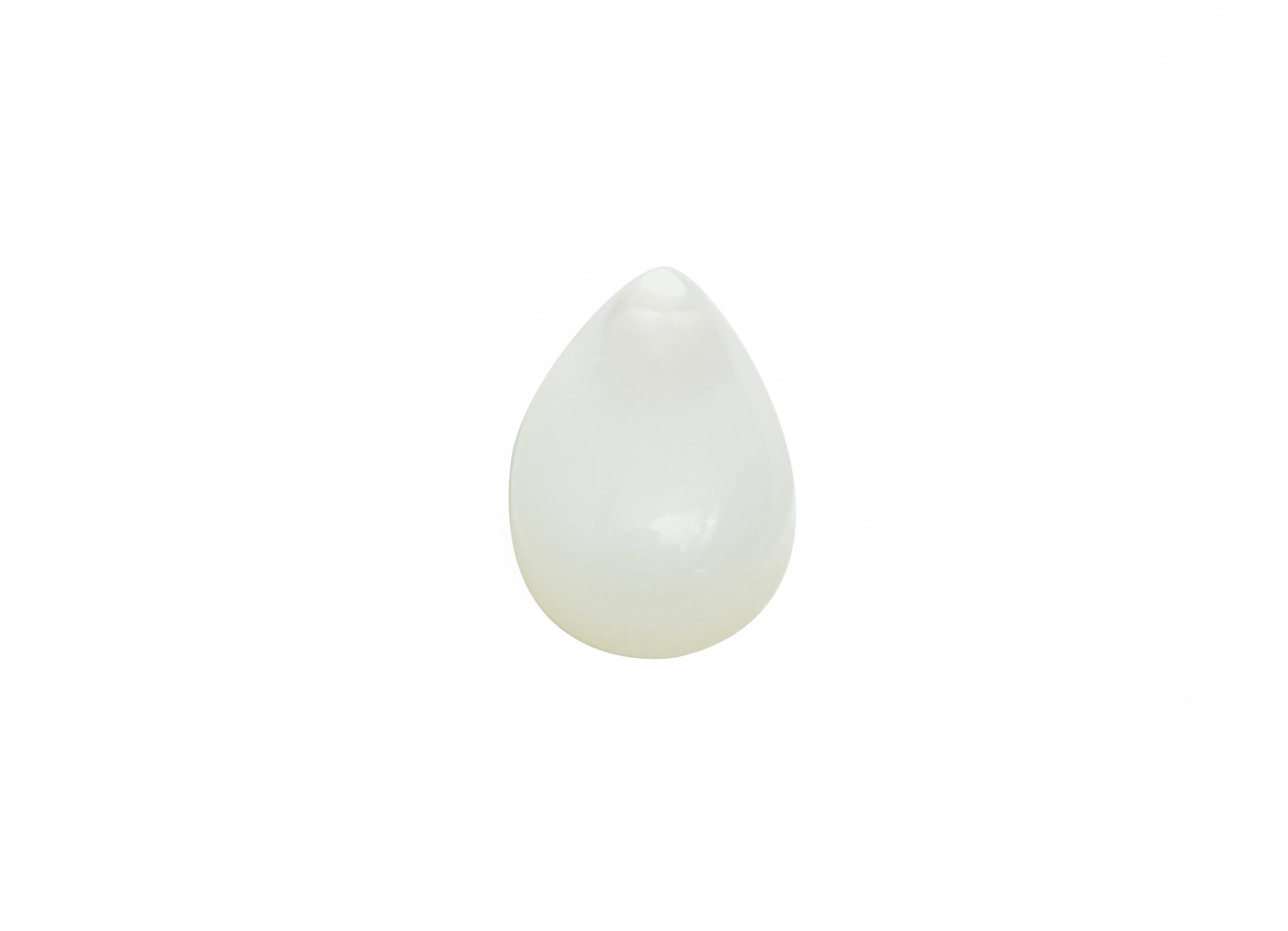 4*6mm Teardrop Natural White Shells Cabochon - Cabochon DIY Gemstone Setting - Cabochon for Rings or Pendants - Jewelry Cabochon - NS3049