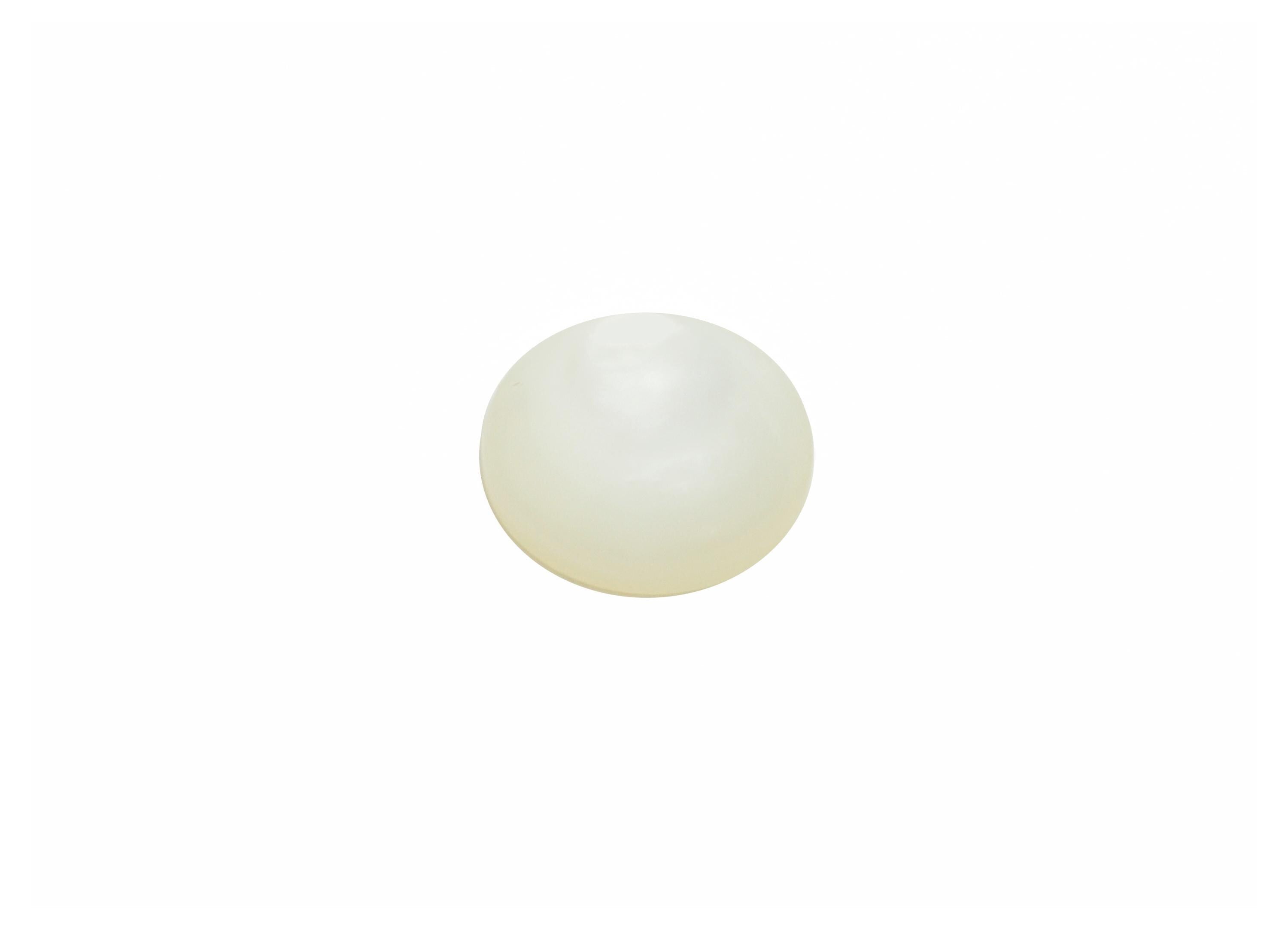 6mm Round Natural White Shells Cabochon - Cabochon DIY Gemstone Setting - Cabochon for Rings or Pendants - Jewelry Cabochon - NS3043