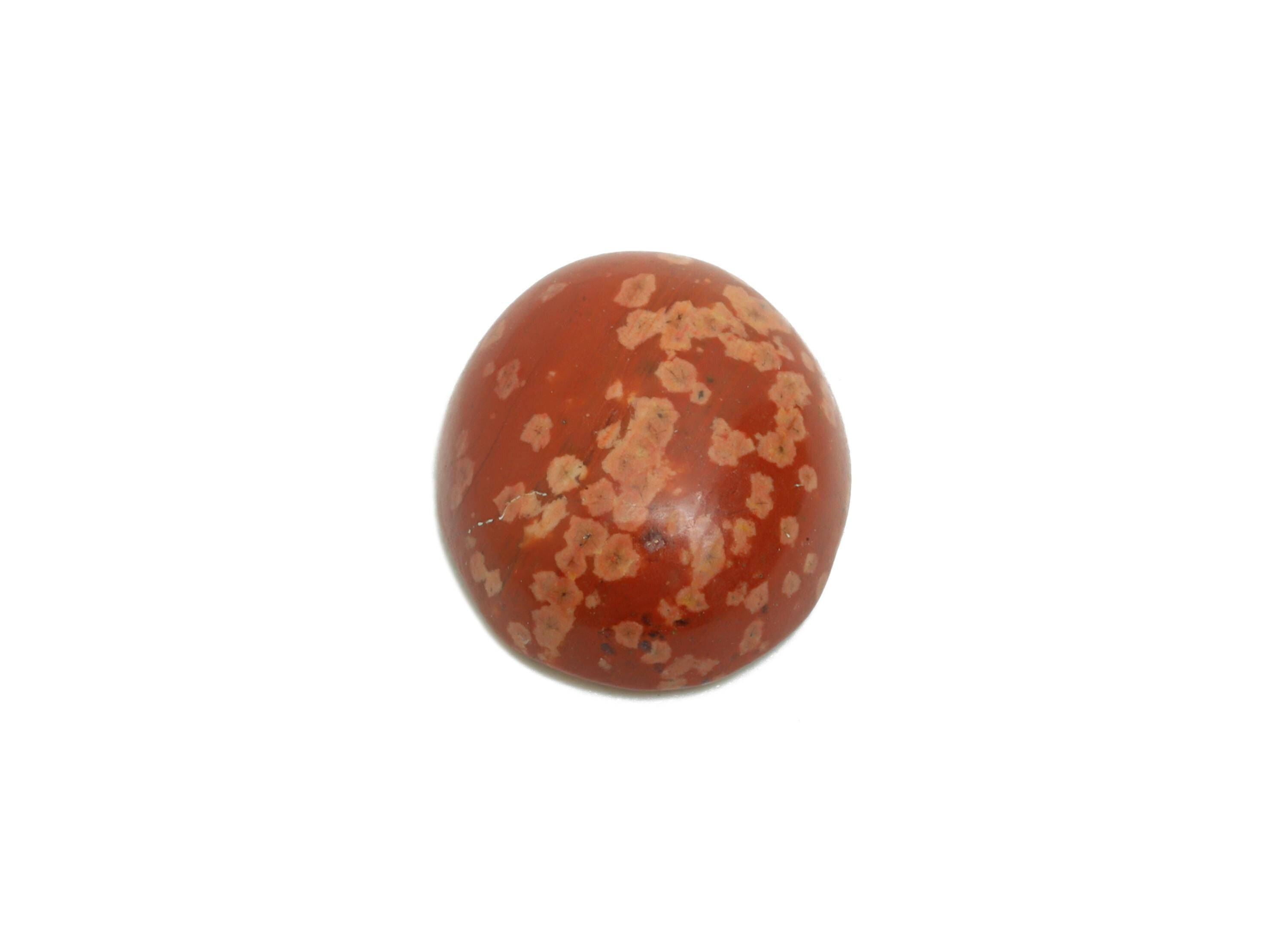 10*12mm Red Natural Stone Cabochon - Oval Cabochon for Crafts - DIY Bezel Setting Stone Jewelry Making - Energy Healing Gemstone - NS2919 - DOMEDBAZAAR