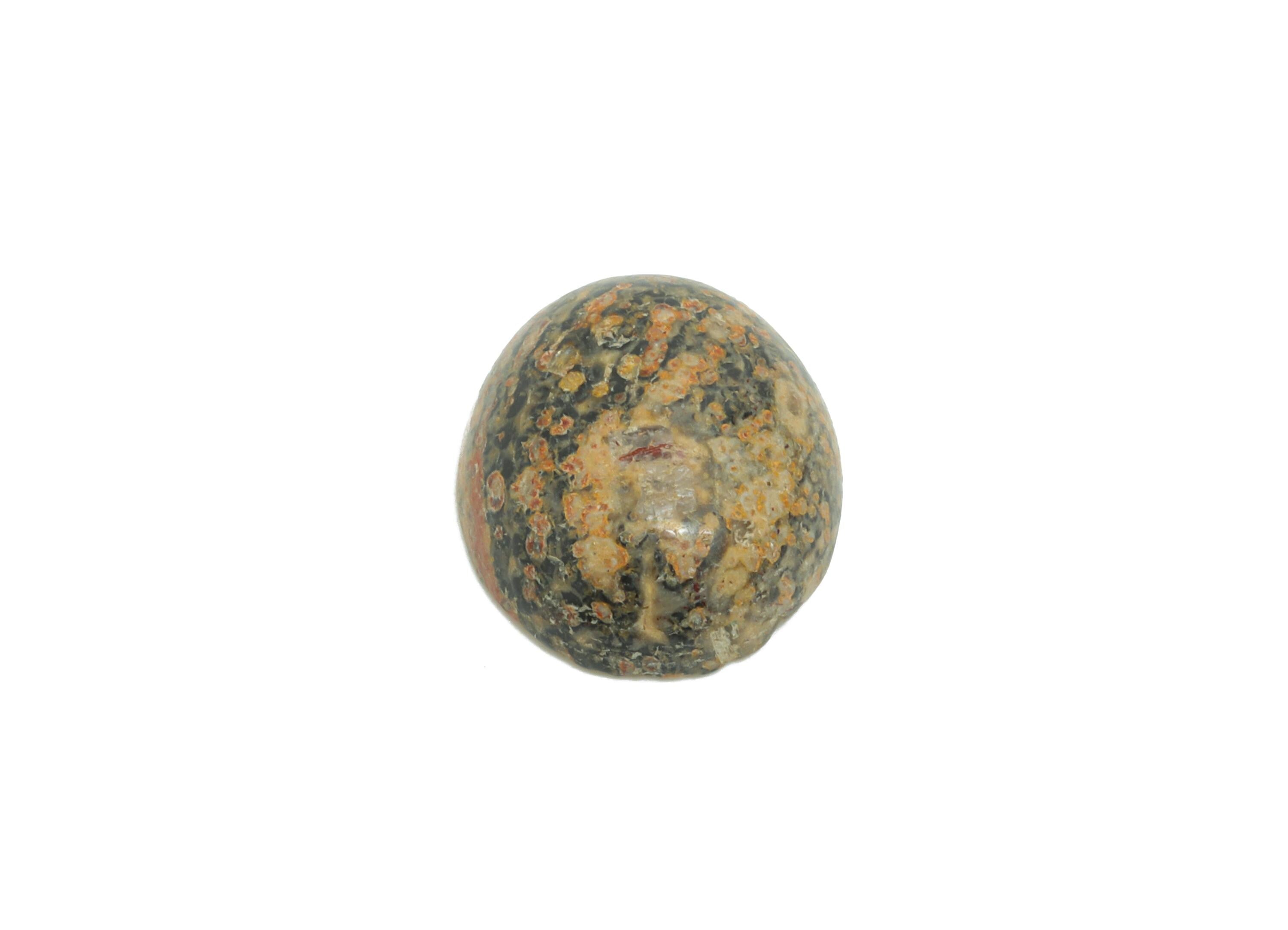 10*12mm Leopard Skin Natural Stone - Oval Cabochon for Crafts - DIY Bezel Setting Stone Jewelry Making - Energy Healing Gemstone - NS2898 - DOMEDBAZAAR