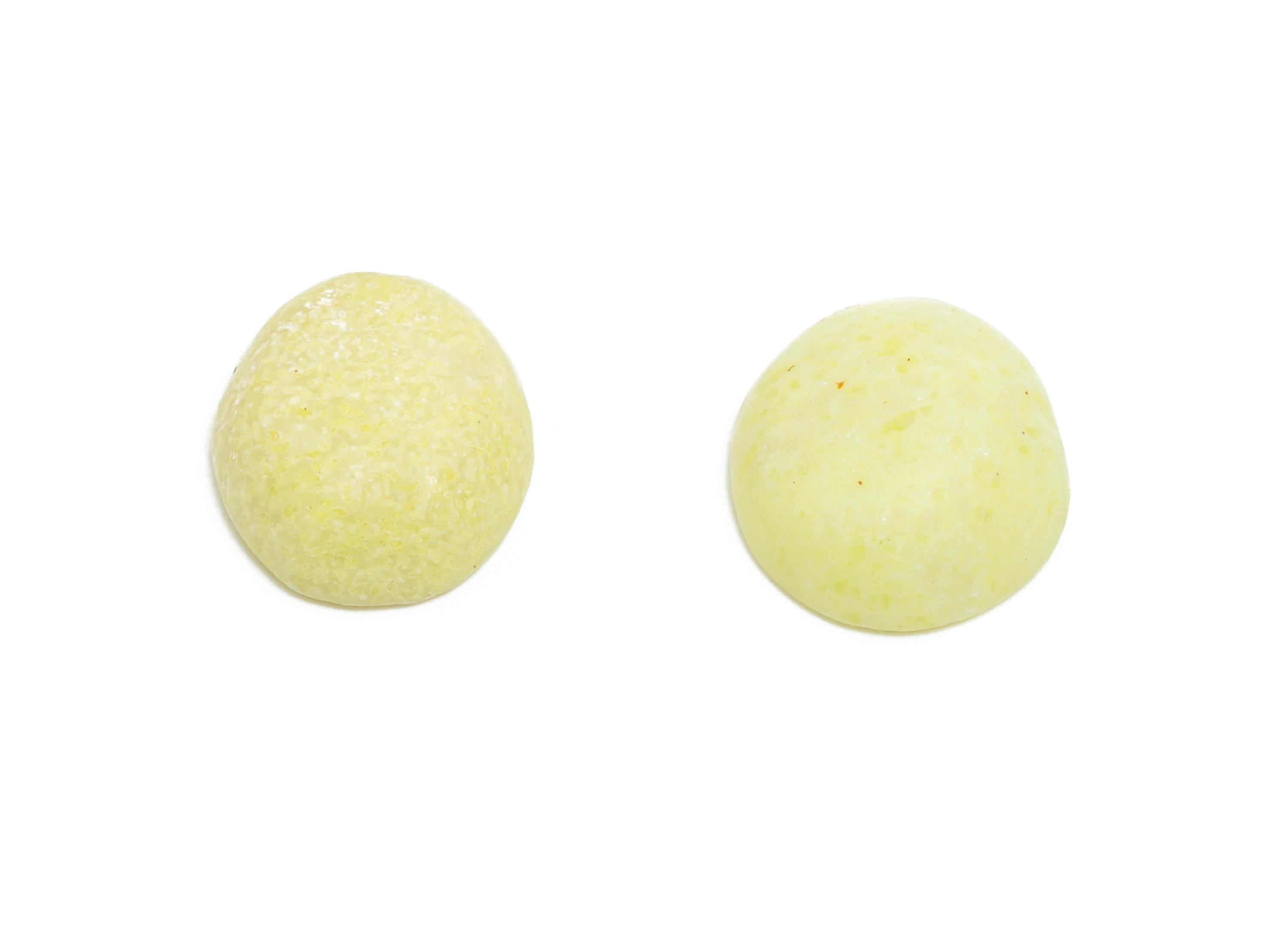10*12mm Lemon Jade Natural Stone - Oval Cabochon for Bezel Setting - Setting Stone for Ring or Pendant - DIY Craft Gemstone Making - NS2910 - DOMEDBAZAAR