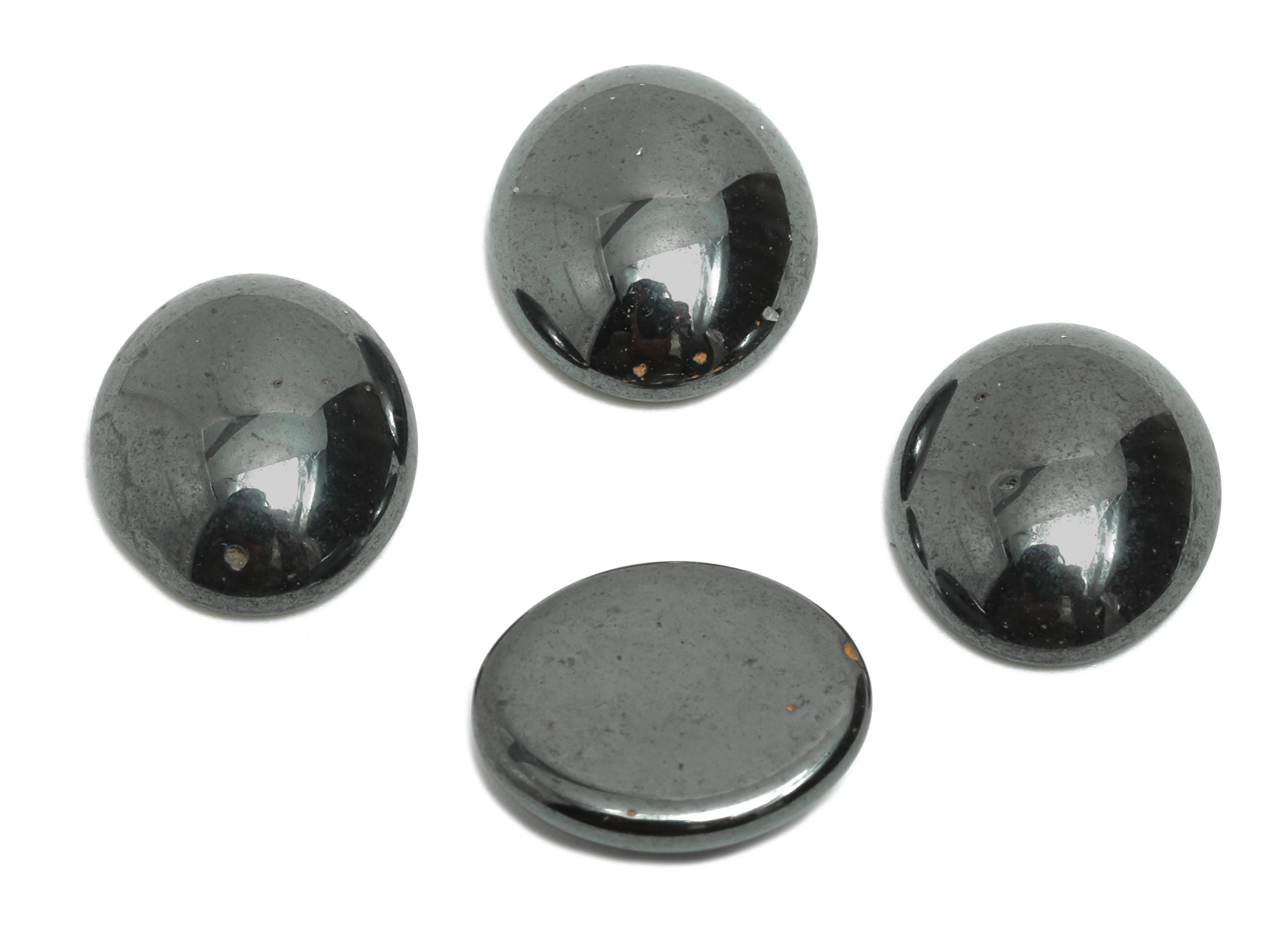 10*12mm Black Tourmaline Cabochon - Oval Natural Stone for Jewelry Making - Bezel Setting Stone for Ring or Pendant - Craft Supplies -NS2918 - DOMEDBAZAAR