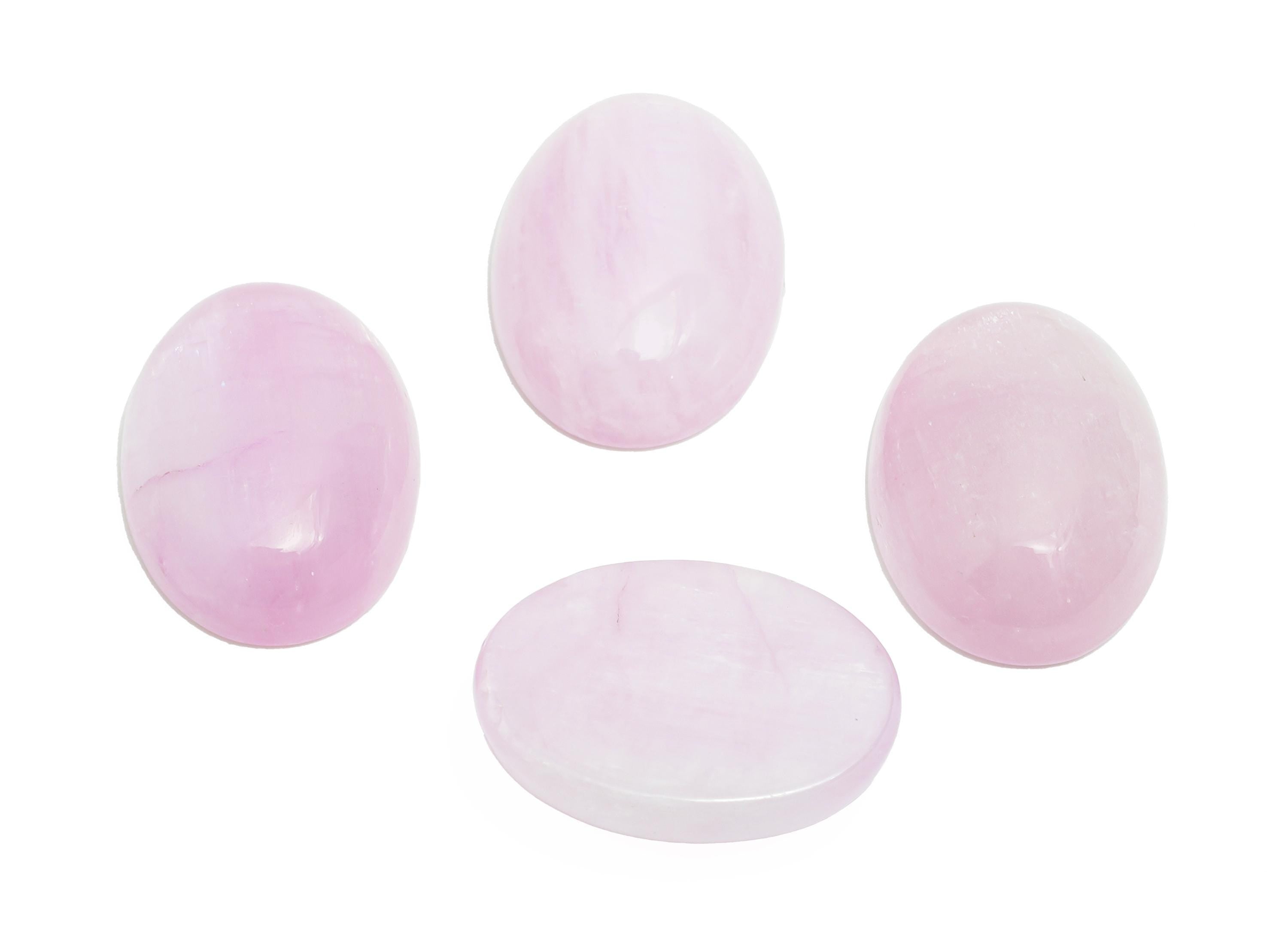 13*18mm Cabochon Oval Rose Quartz Stone - Purple Rose Quartz For Crafts - Healing Stone For Jewelry Setting - Stone For Jewelry - NS2694 - DOMEDBAZAAR