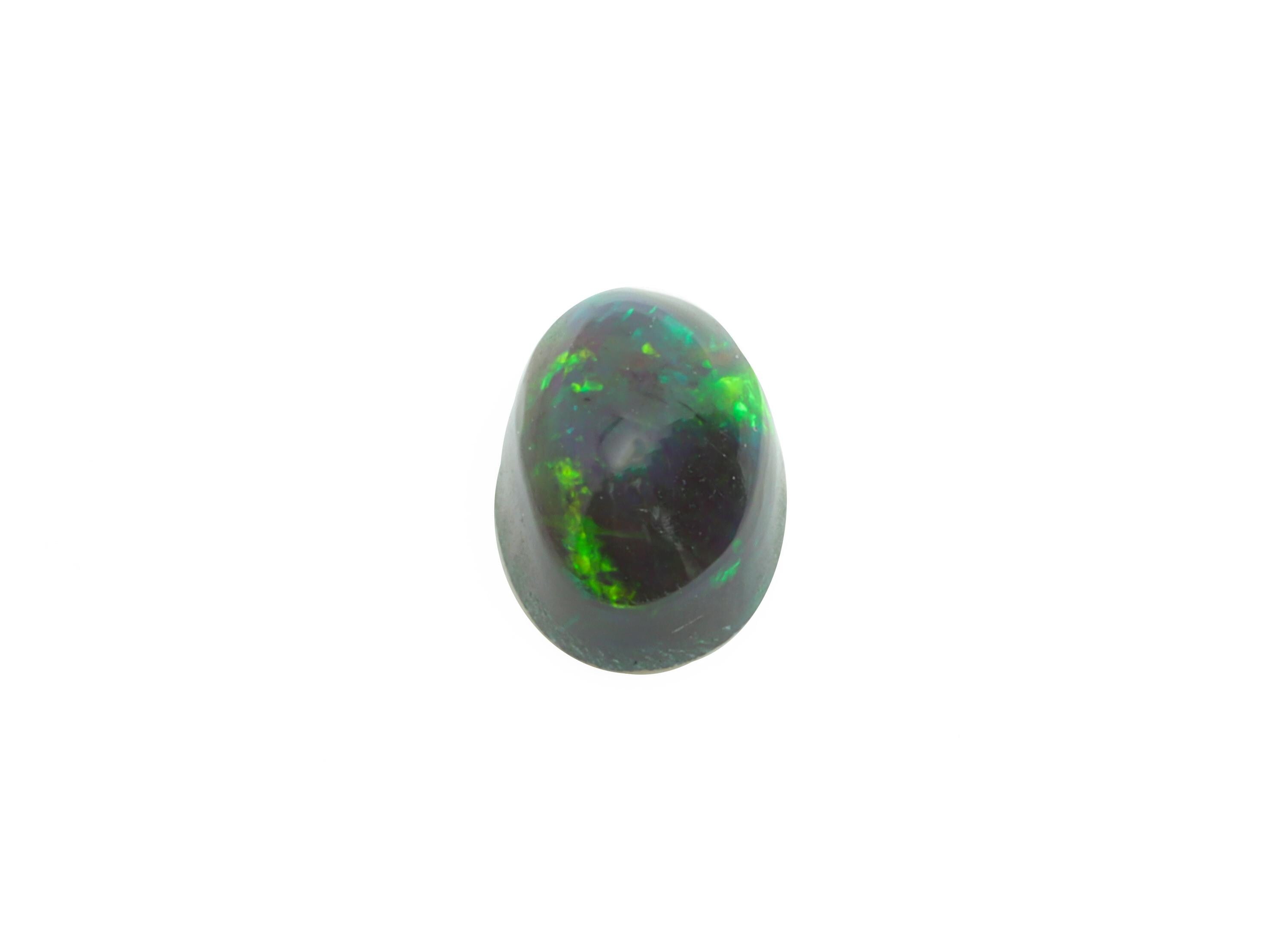 5*7mm Cabochon Oval Ethiopian Opal - Opal Stone For Jewelry - Polished Ethiopian Opal For Setting - Ethiopian Opal Jewelry Making -NS2699 - DOMEDBAZAAR