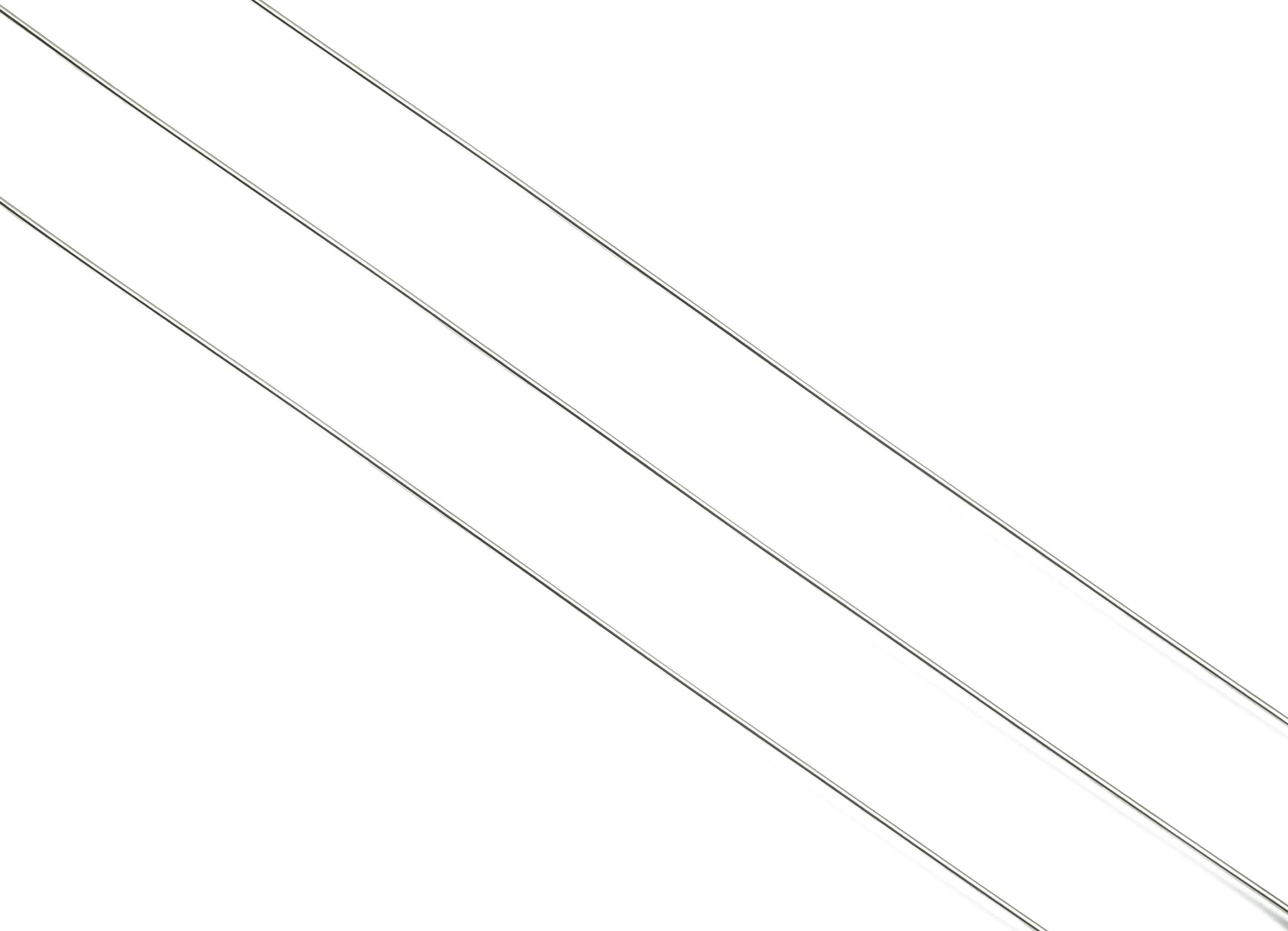 0.6mm/2m/Bag Steel Wire - Silver Color Wire for Jewelry Making - Beading Wire for Handmade Jewelry - Metal Craft Wire for Jewelry - SS2209-6