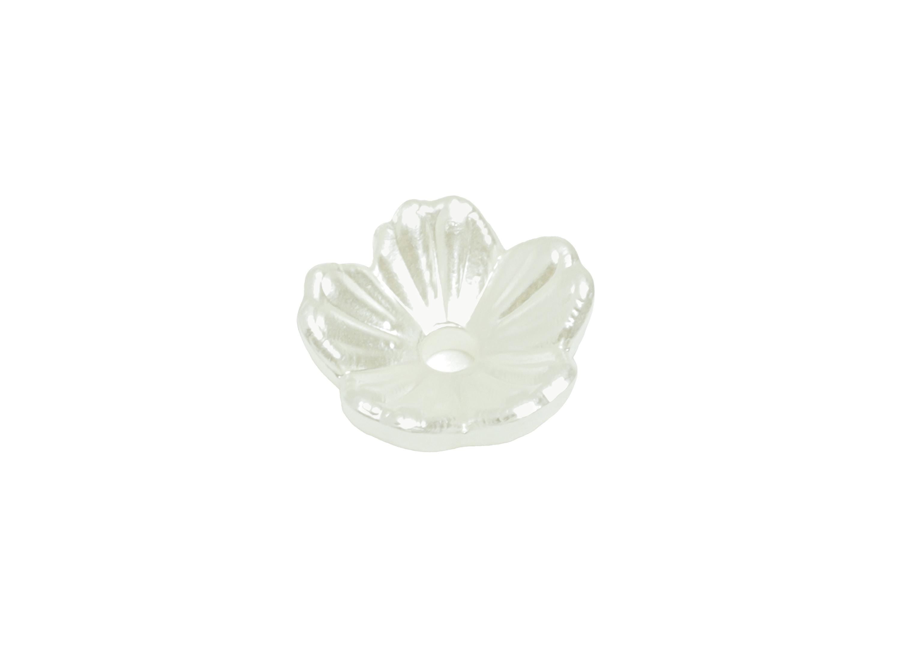 ABS Imitation Pearl Flower Spacers - Bead Spacers for Beading & Crafting - Flower Spacer Bead - For Bracelet Making - 7.9x7.8x2.9mm - NS3104
