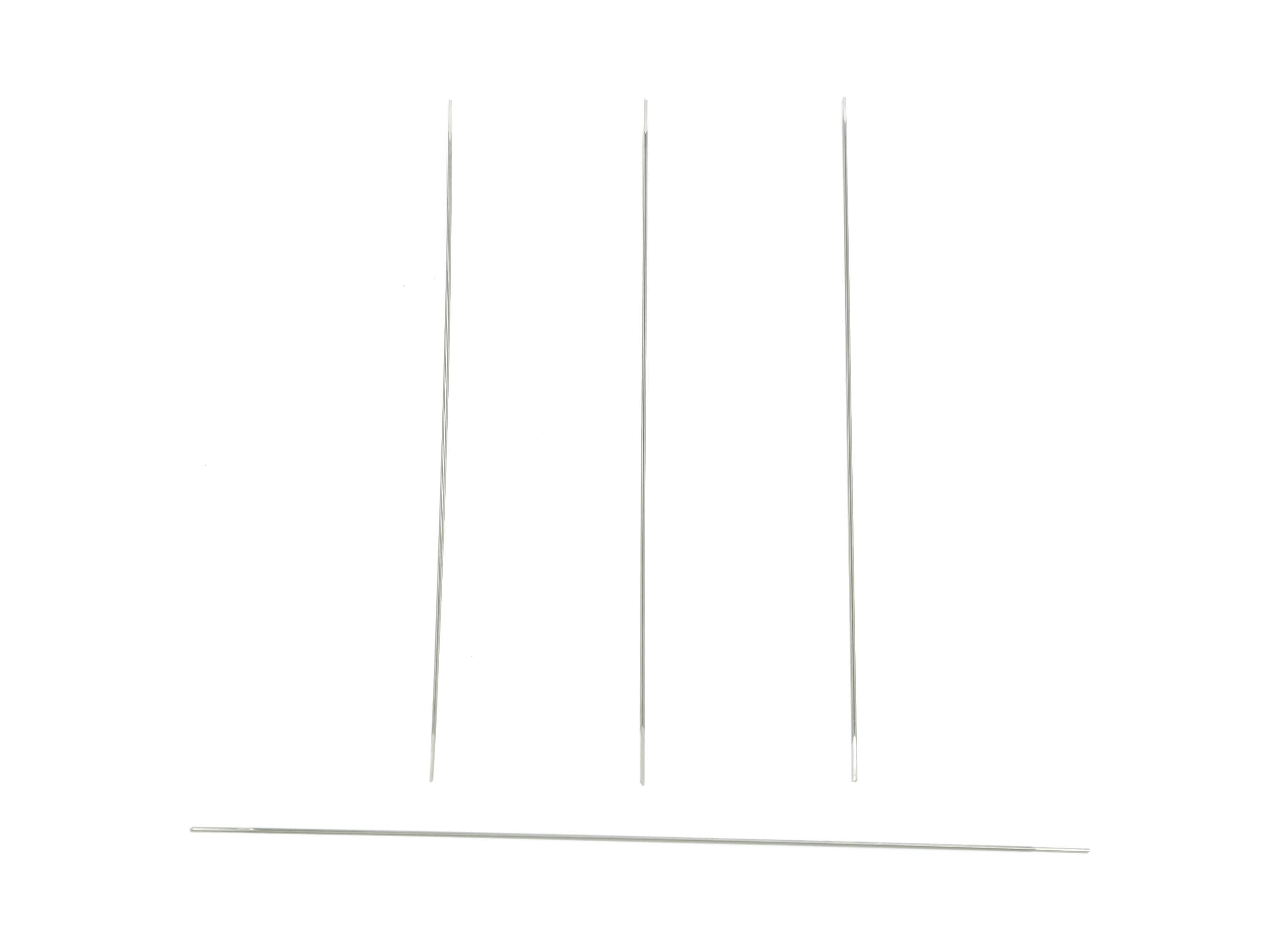 8.9cm Long Beading Needle - Steel Sewing Needle - Straight Stick Needle - Beading Pin for Jewelry - DIY Making for Beaded Jewelry - SS2140 - DOMEDBAZAAR