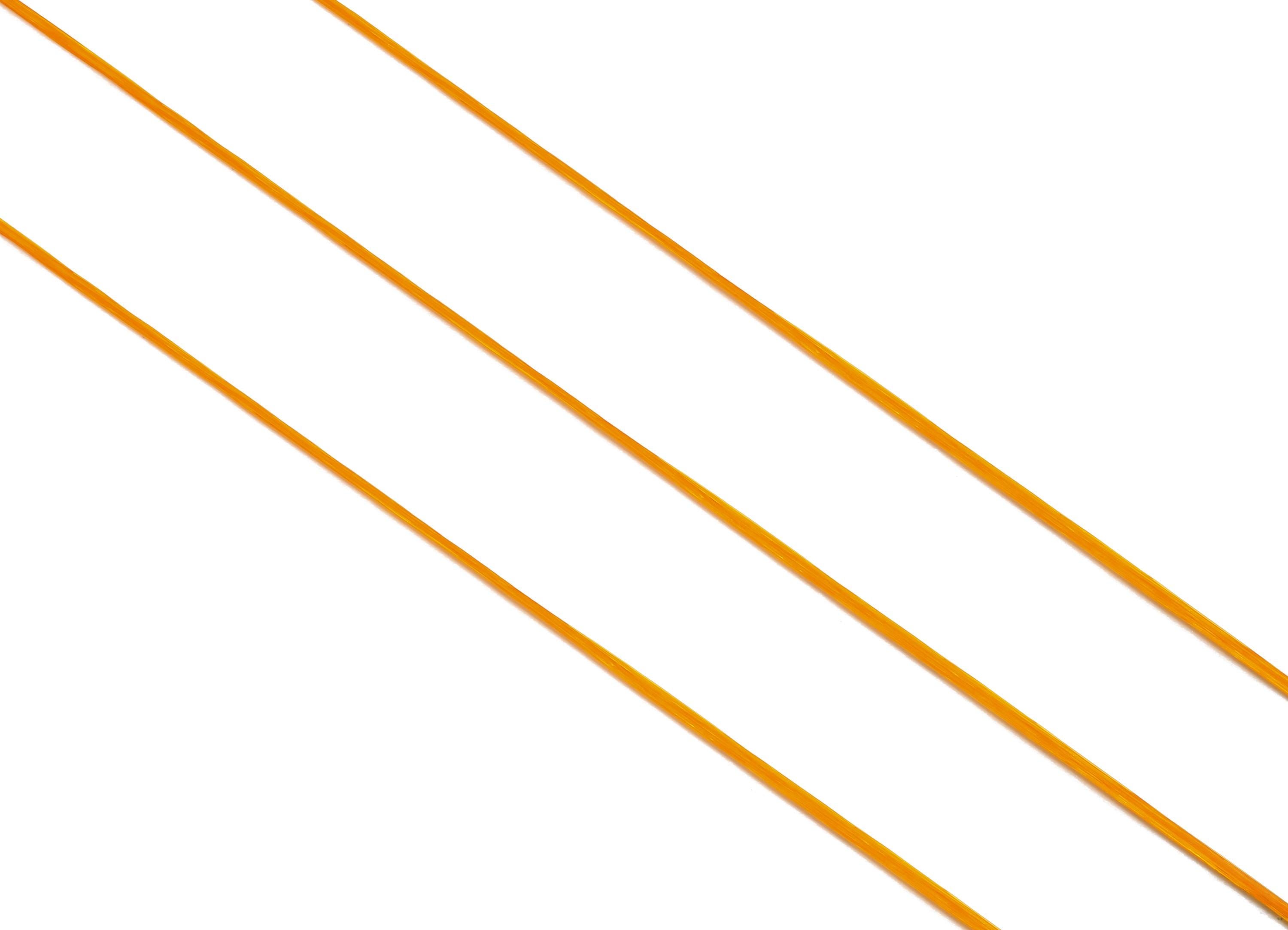 0.6mm Elastic Thread - Elastic Cord for Crafts 60m/Roll - Orange Beading and Jewelry Making Elastic - Elastic Sewing and Craft Cord - TH1110