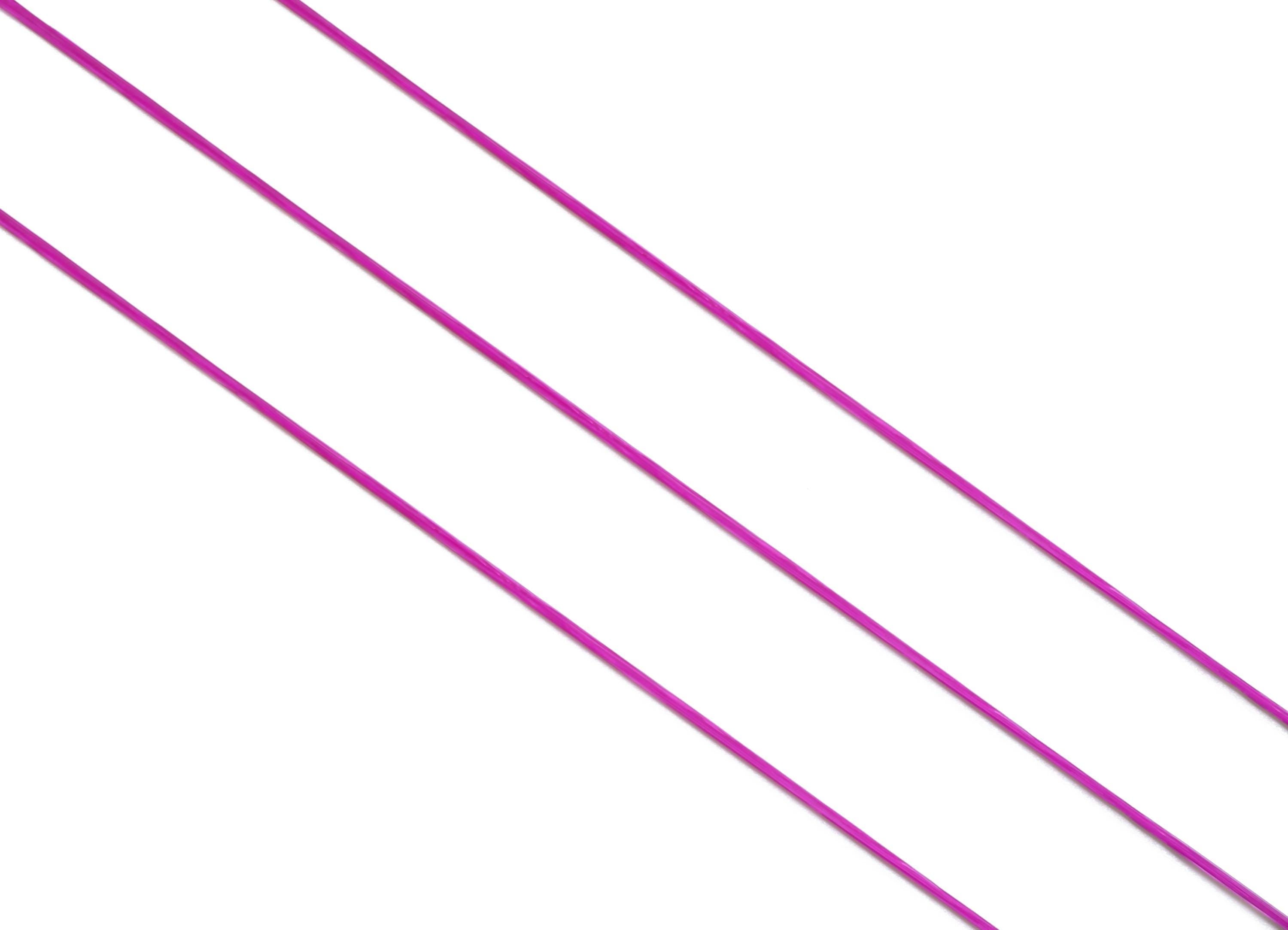 0.6mm Elastic Thread - Elastic Cord for Crafts 60m/Roll - Purple Beading and Jewelry Making Elastic - Elastic Sewing and Craft Cord - TH1112