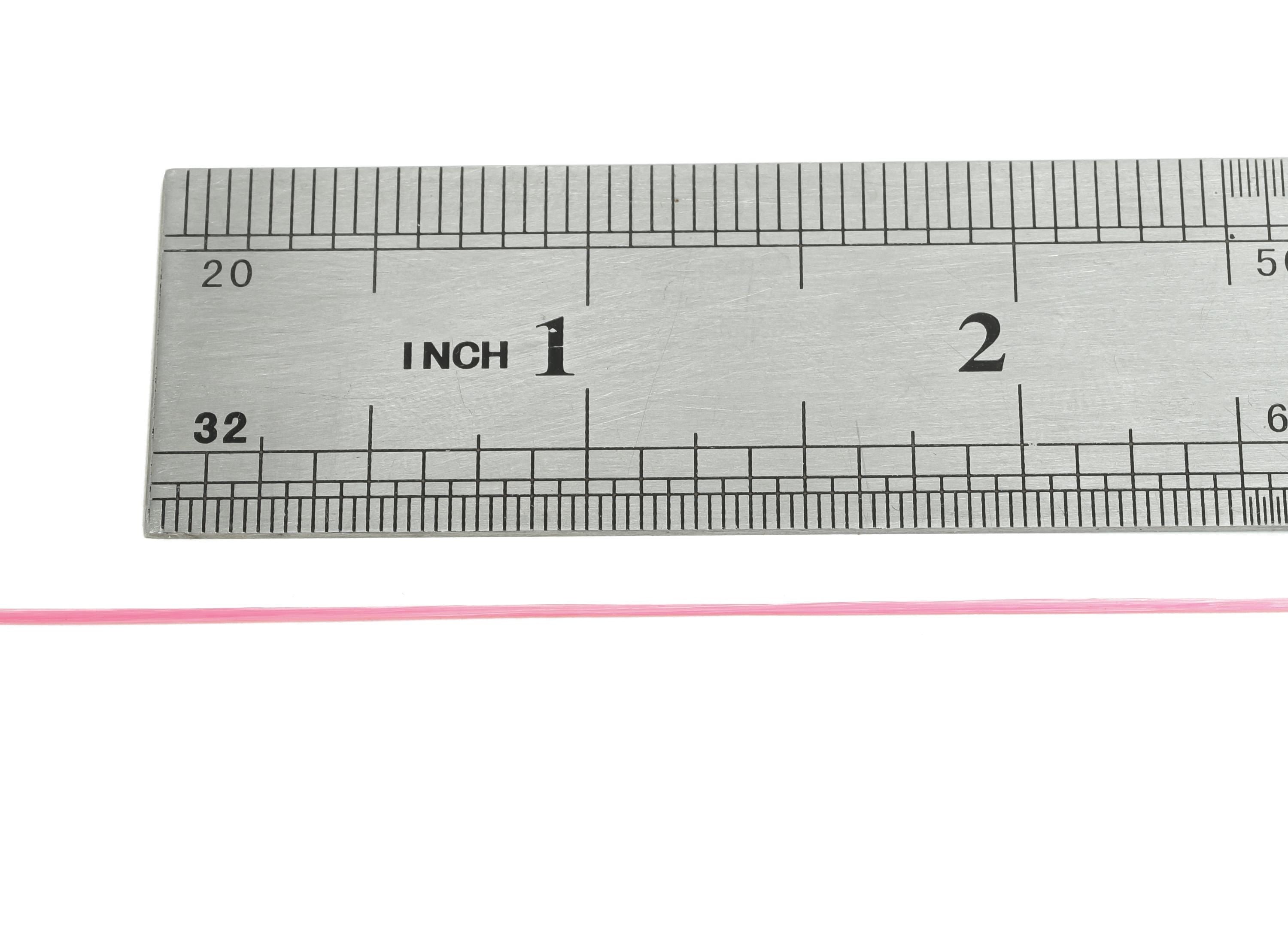 0.6mm Elastic Thread - Elastic Cord for Crafts 60m/Roll - Pink Beading and Jewelry Making Elastic - Elastic Sewing Craft Cord - TH1118