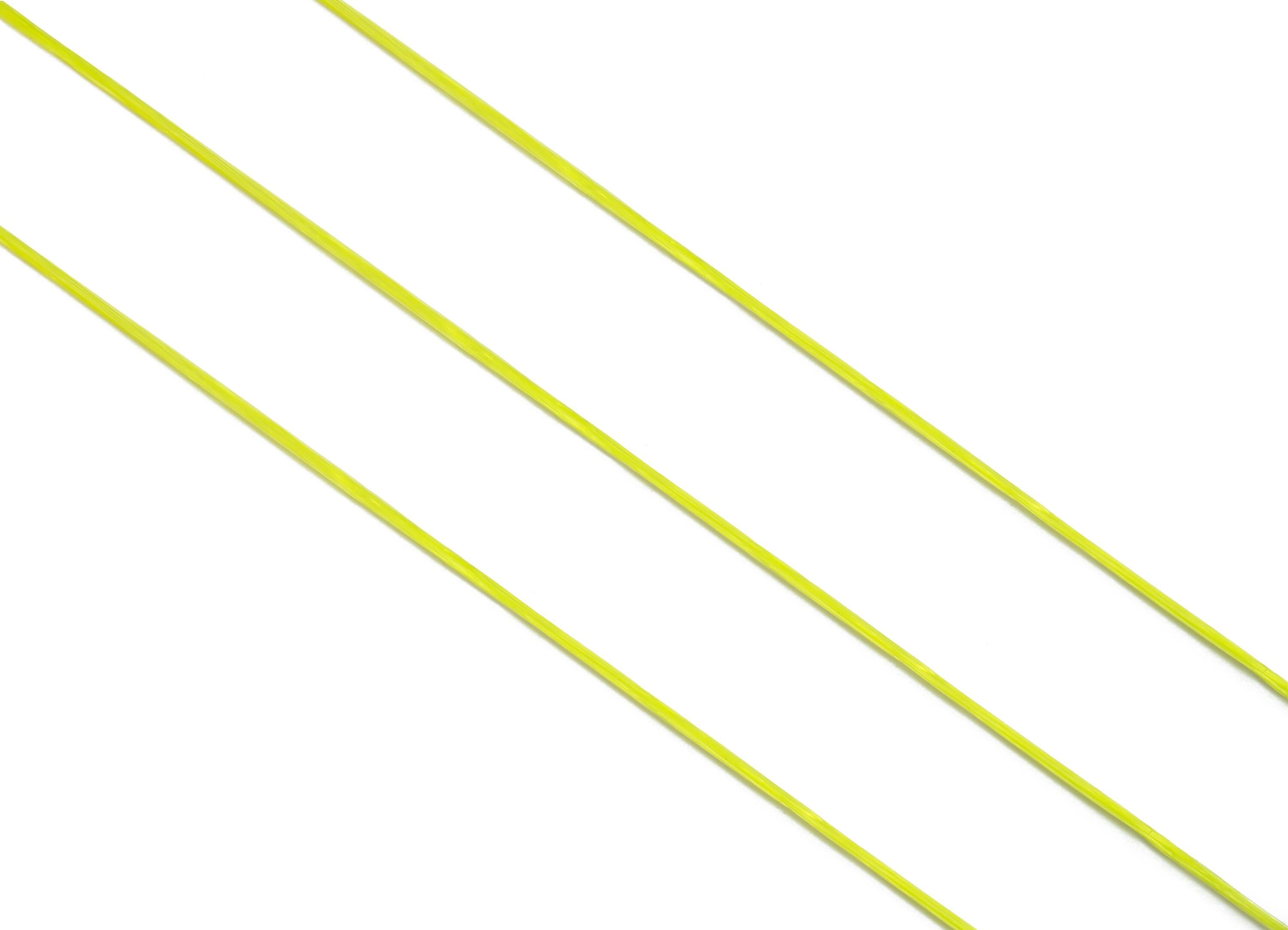 0.6mm Elastic Thread - Elastic Cord for Crafts 60m/Roll - Yellow Beading and Jewelry Making Elastic - Elastic Sewing Craft Cord - TH1123
