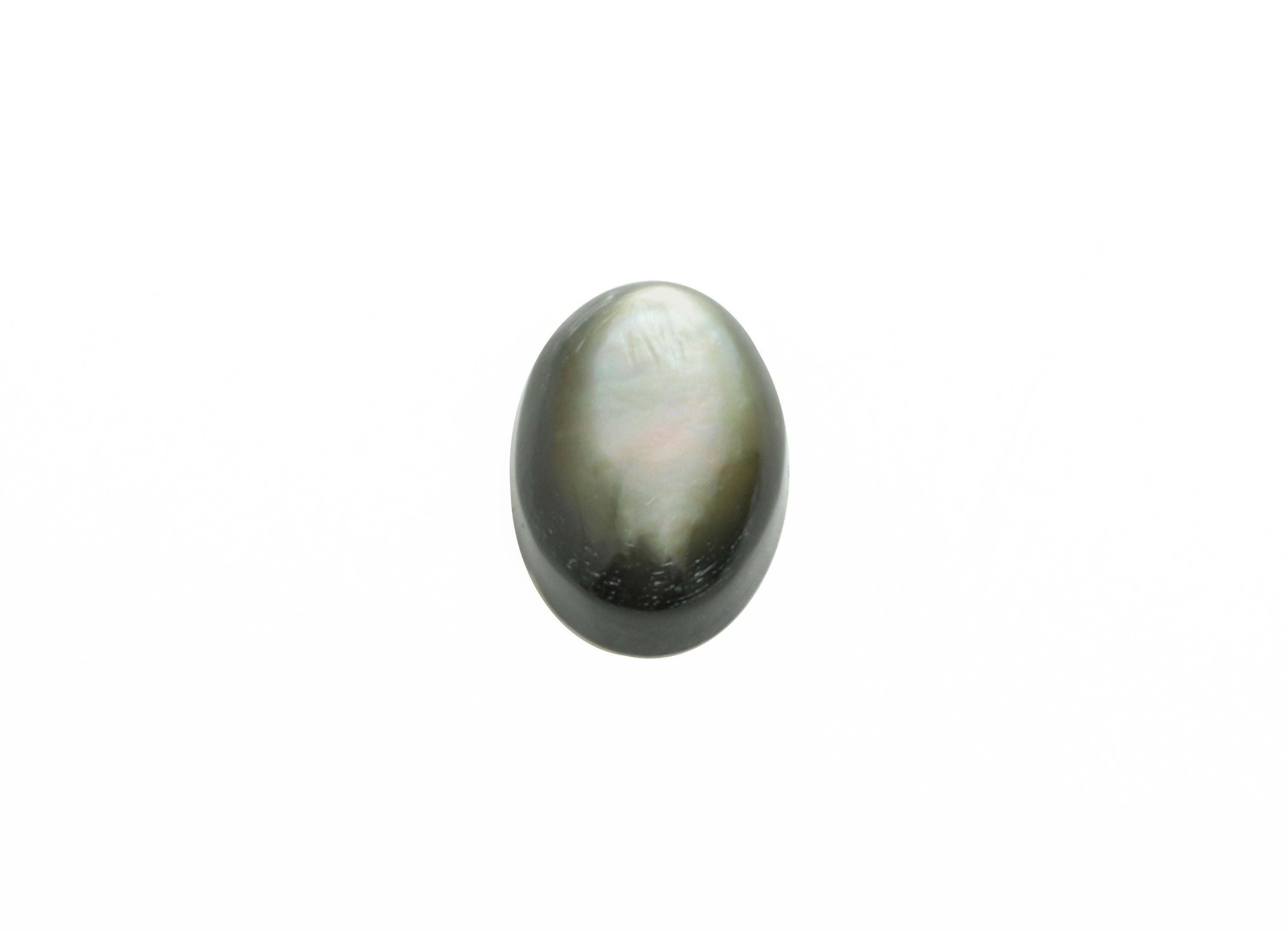 4*6mm Natural Black Shells Cabochon - Oval Cabochon DIY Gemstone Setting - Cabochon for Rings or Pendants - Healing Gemstone - NS3056
