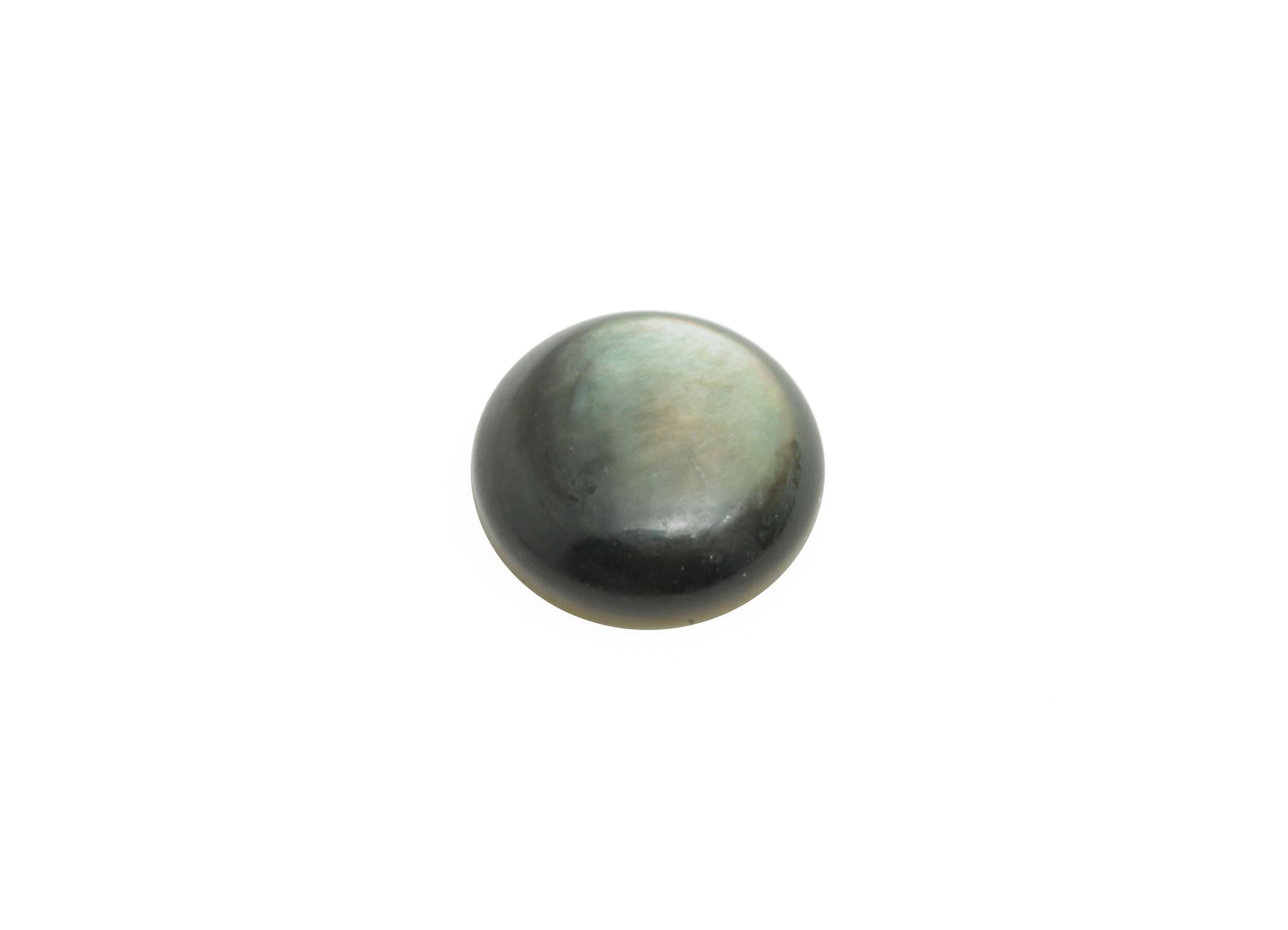 6mm Natural Black Shells Cabochon - Round Cabochon DIY Gemstone Setting - Cabochon for Rings or Pendants - Ring Jewelry Making - NS3042
