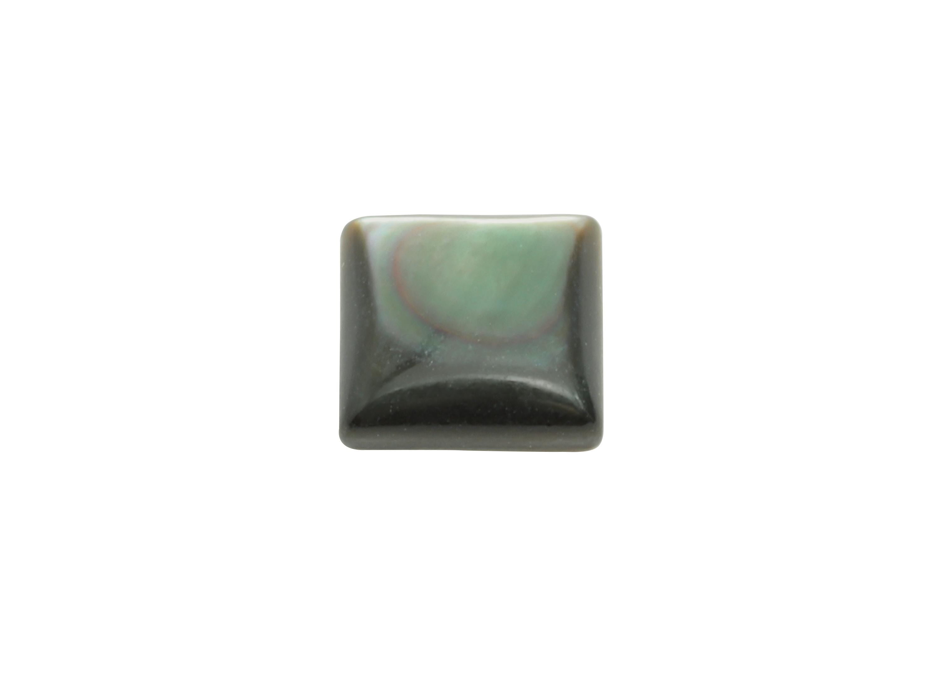 6x6mm Natural Black Shells Cabochon - Square Cabochon DIY Gemstone Setting - Cabochon for Rings or Pendants - Ring Jewelry Making - NS3086