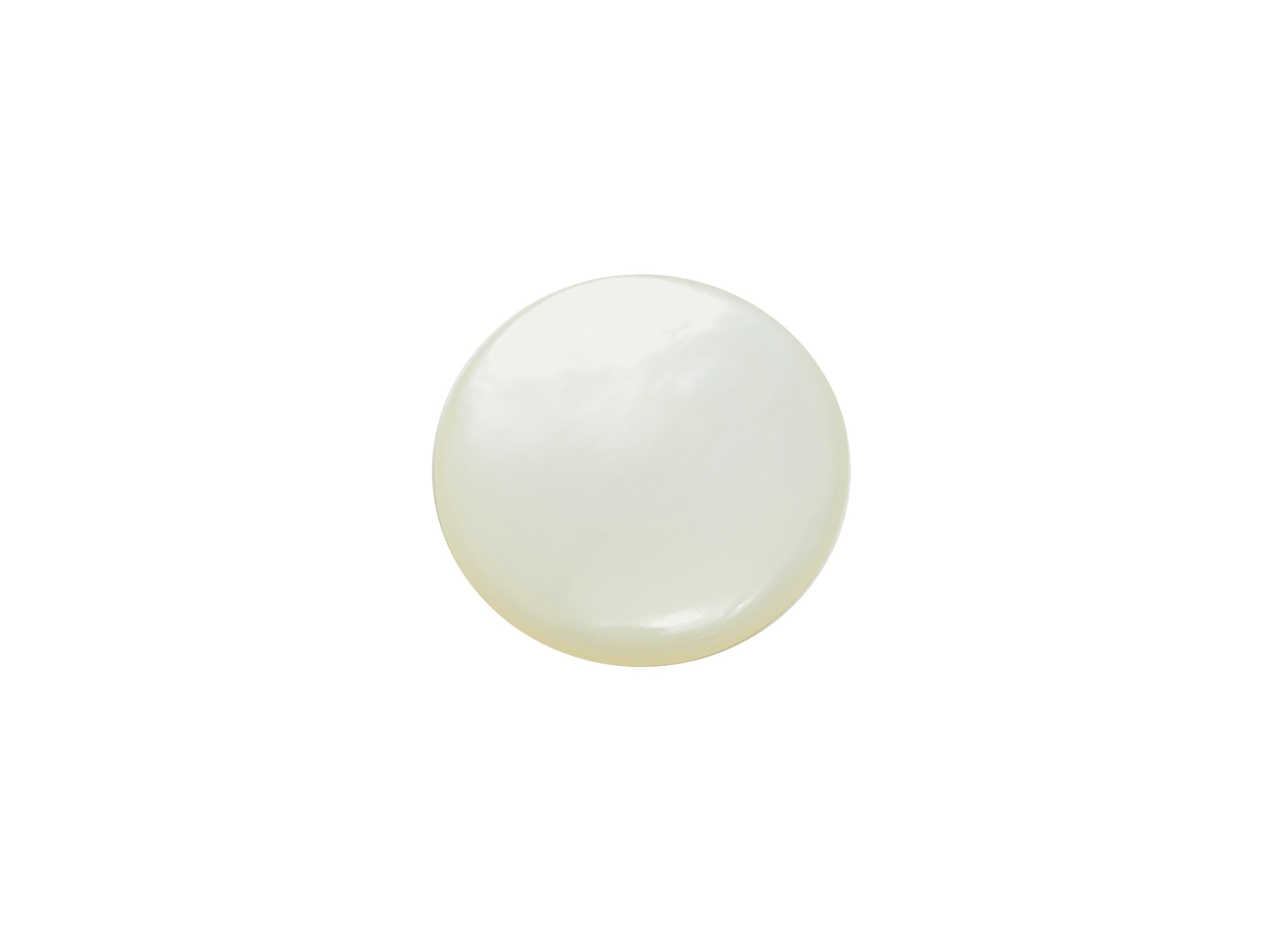 12*14mm Oval Natural White Shell Cabochon - Cabochon DIY Gemstone Setting - Cabochon for Rings or Pendants - Jewelry Shell Cabochon - NS3071