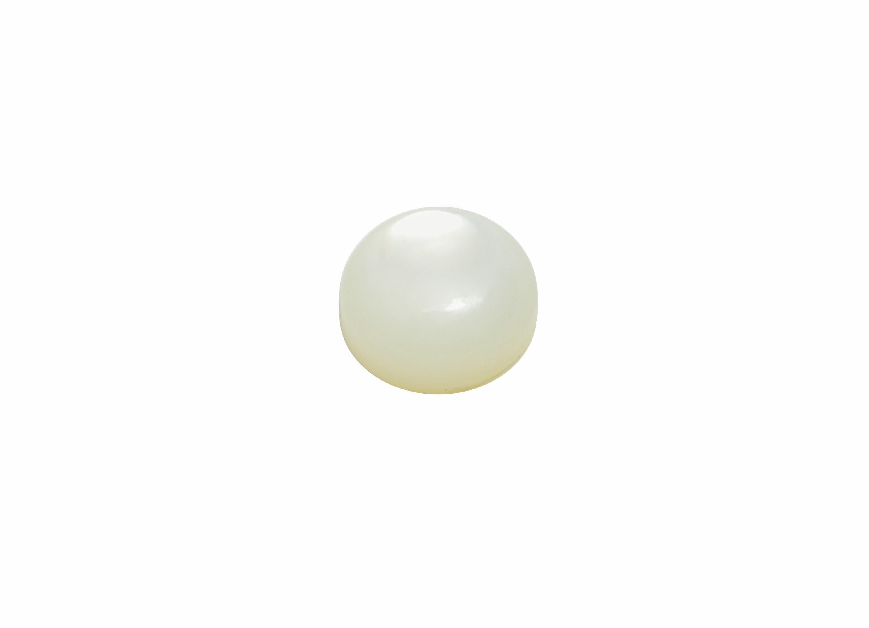 4mm Round Natural White Shells Cabochon - Cabochon DIY Gemstone Setting - Cabochon for Rings or Pendants - Jewelry Cabochon - NS3041