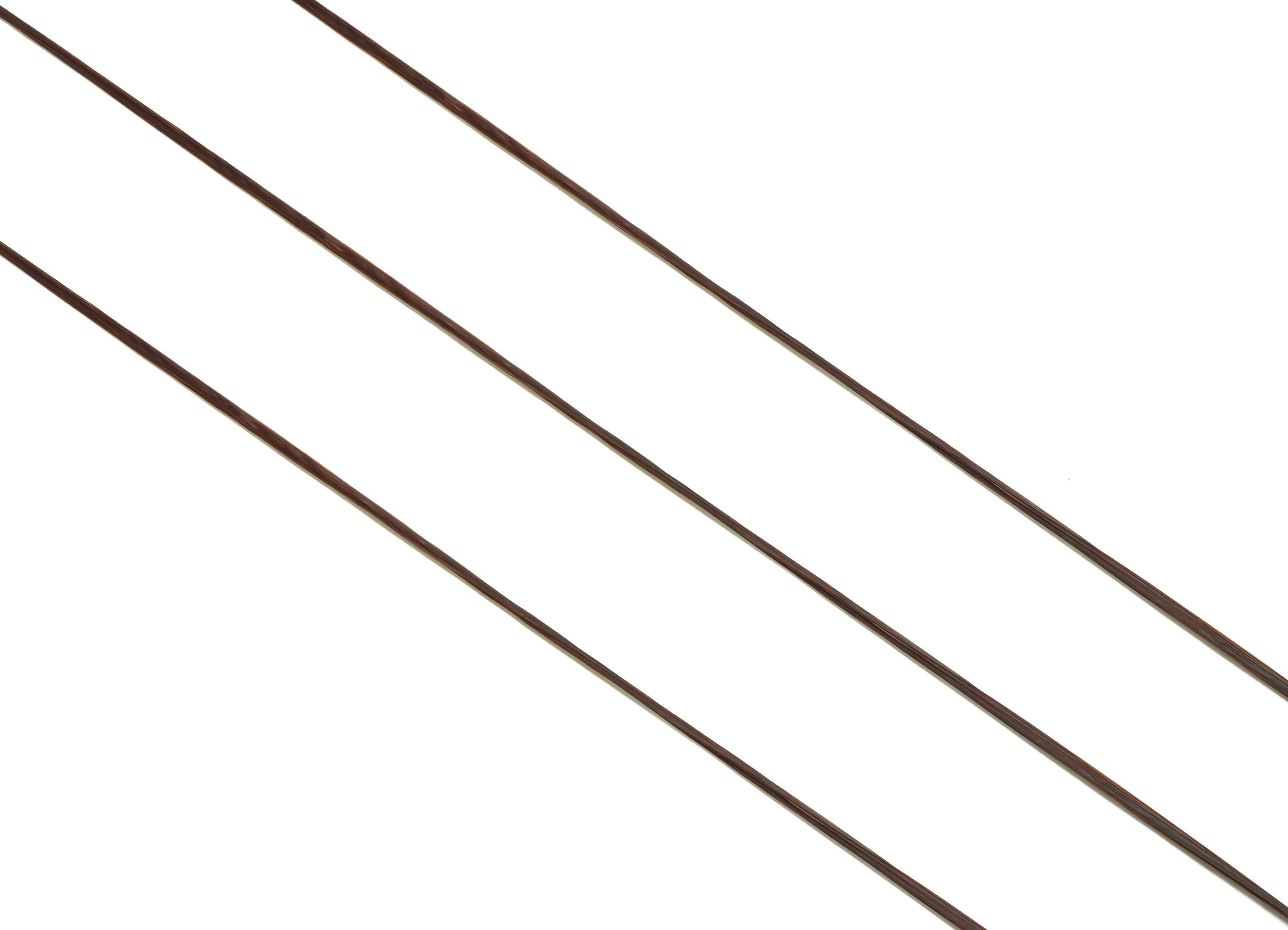 0.6mm Elastic Thread - Elastic Cord for Crafts 60m/Roll - Deep Brown Beading and Jewelry Making Elastic - Elastic Sewing Craft Cord - TH1111