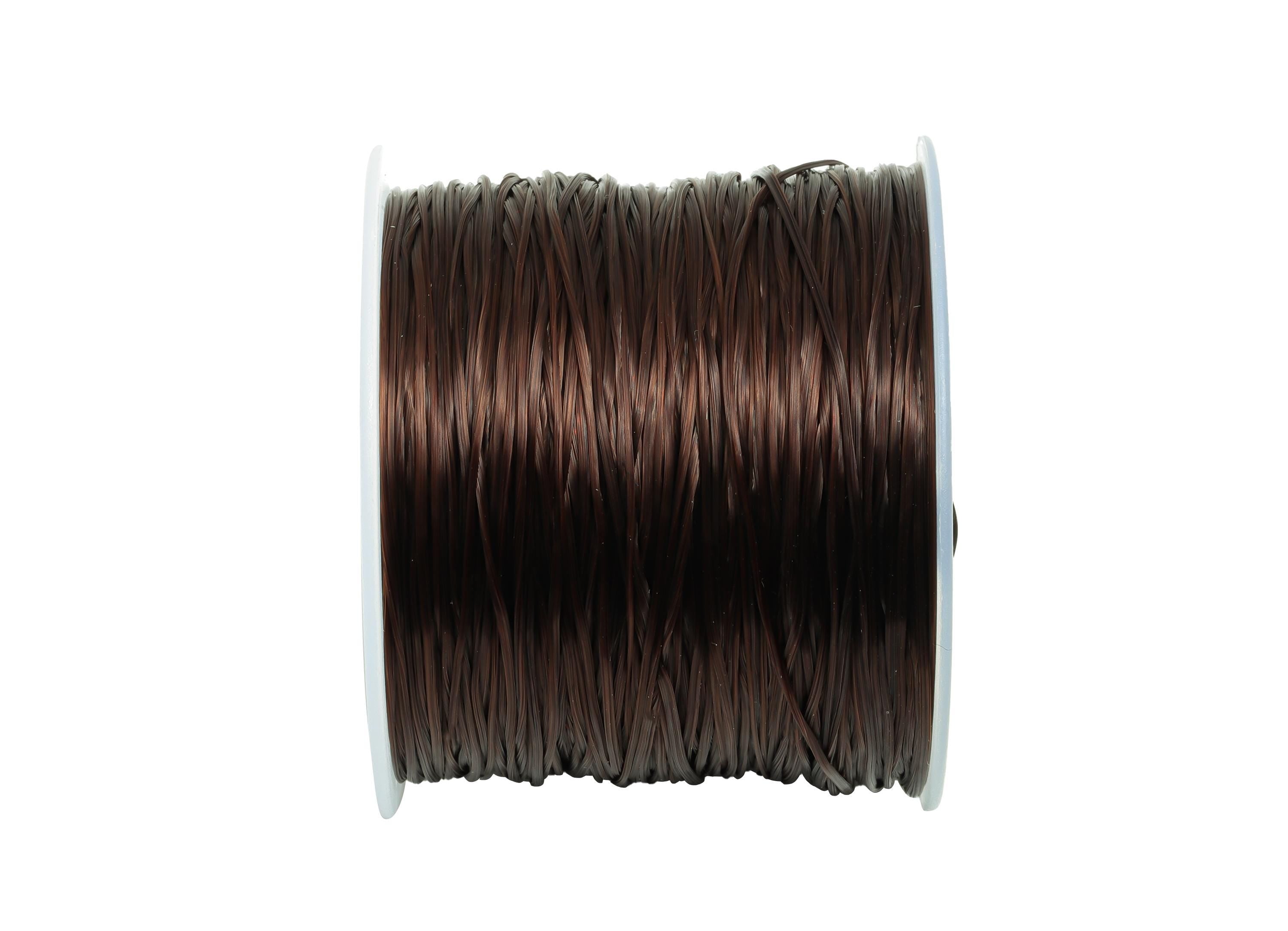 0.6mm Elastic Thread - Elastic Cord for Crafts 60m/Roll - Deep Brown Beading and Jewelry Making Elastic - Elastic Sewing Craft Cord - TH1111