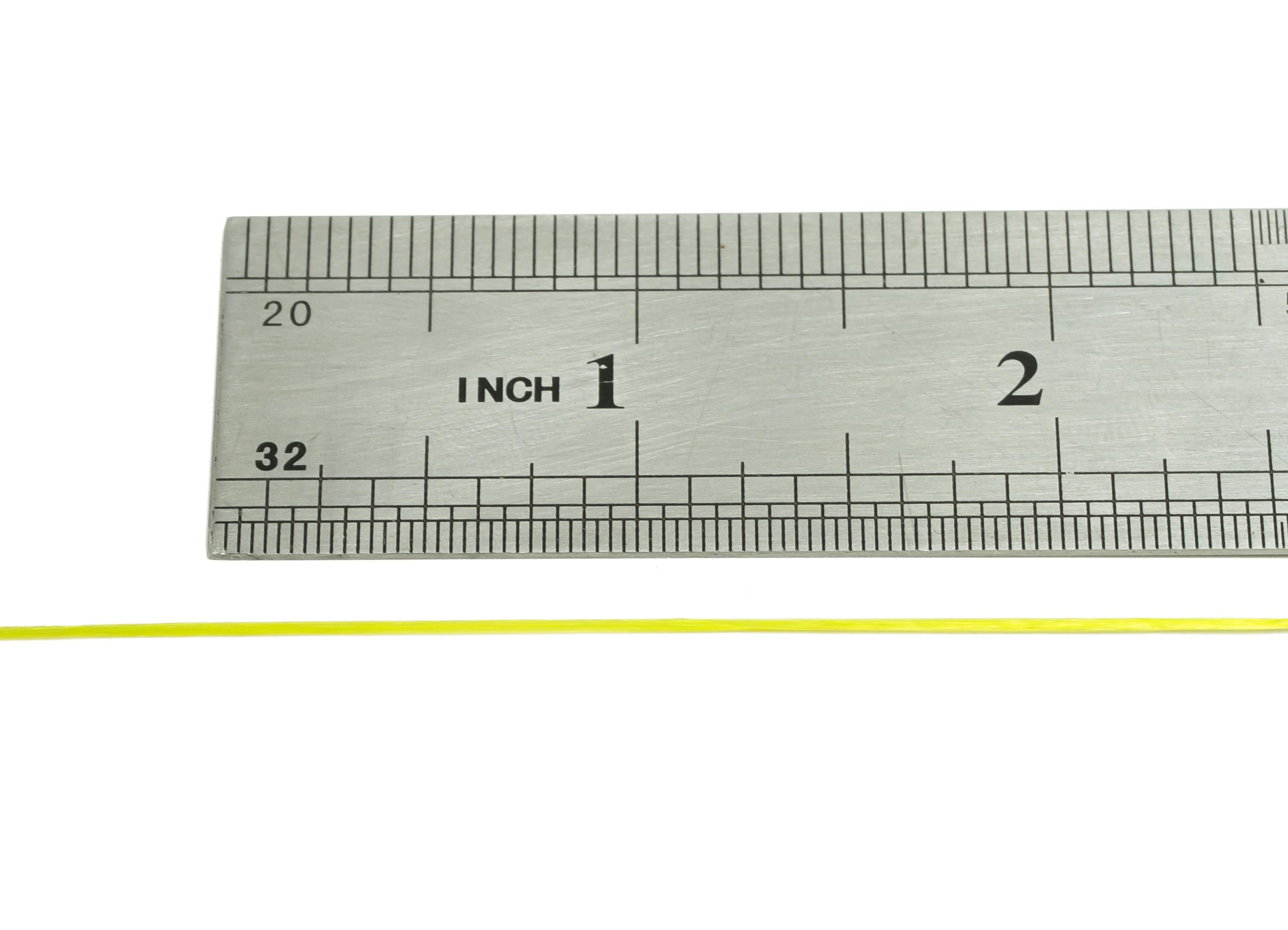 0.6mm Elastic Thread - Elastic Cord for Crafts 60m/Roll - Yellow Beading and Jewelry Making Elastic - Elastic Sewing Craft Cord - TH1123