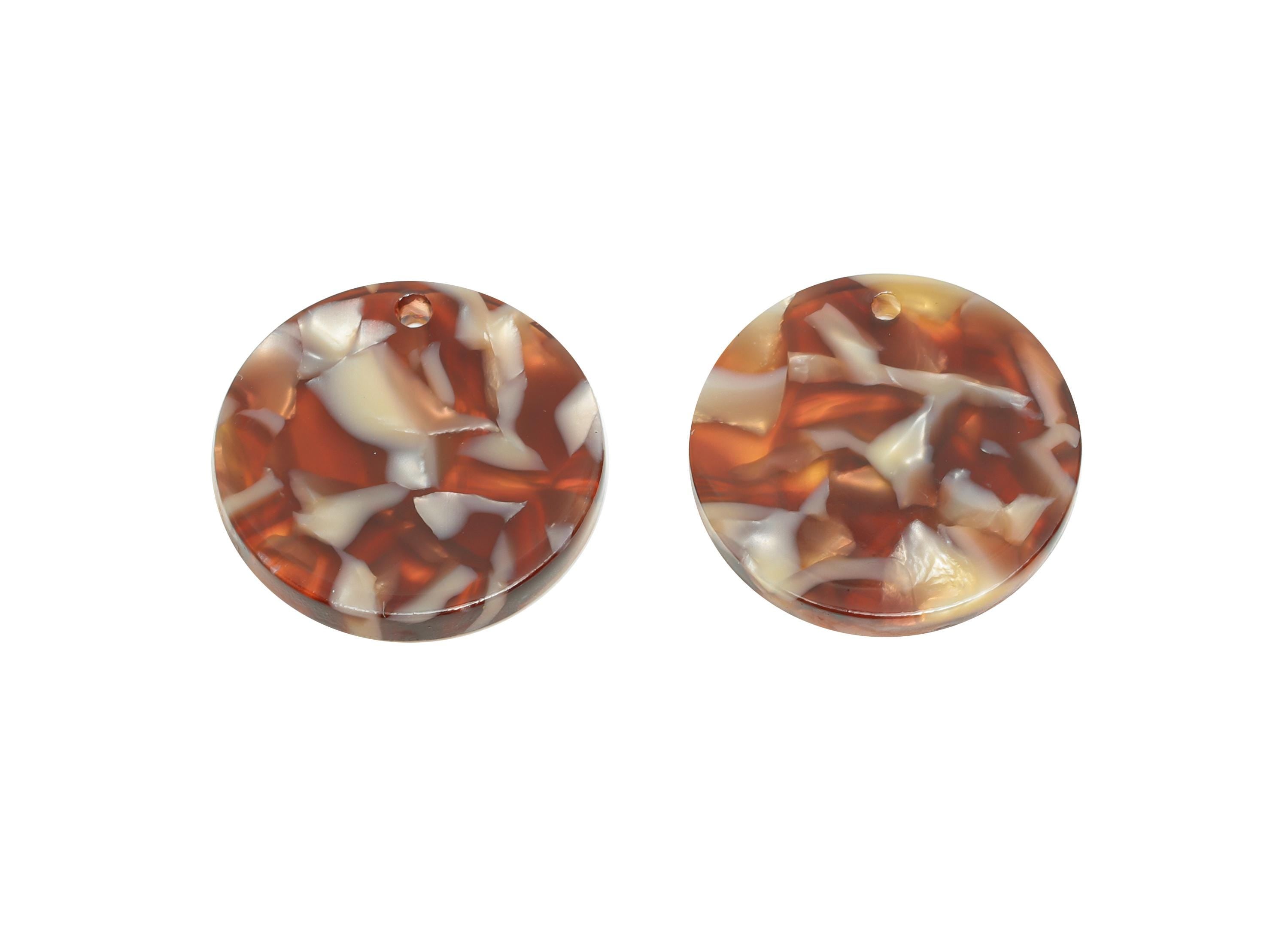19mm Acetic Geometry Earring Charm - Lightweight Jewelry Piece - Handmade Craft Supply - DIY Jewelry Making - 19x19x2.46mm - AC2697-A1087 - DOMEDBAZAAR