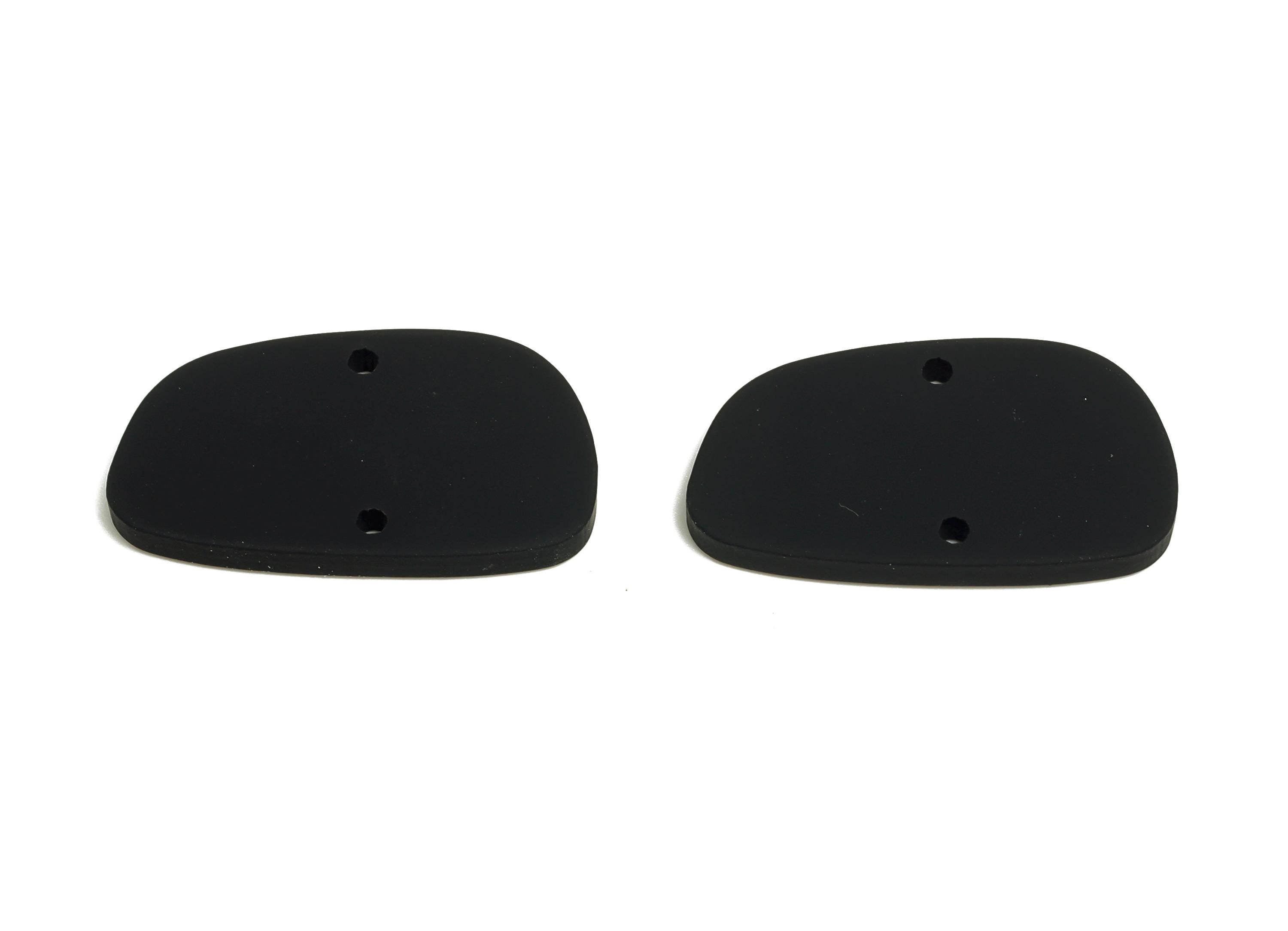 Acrylic Black Connector - Matte Connector Earring Piece - Lightweight Minimalist Jewelry Part - Color Code: A1052 -26x14x2mm - AC3650-A1052 - DOMEDBAZAAR