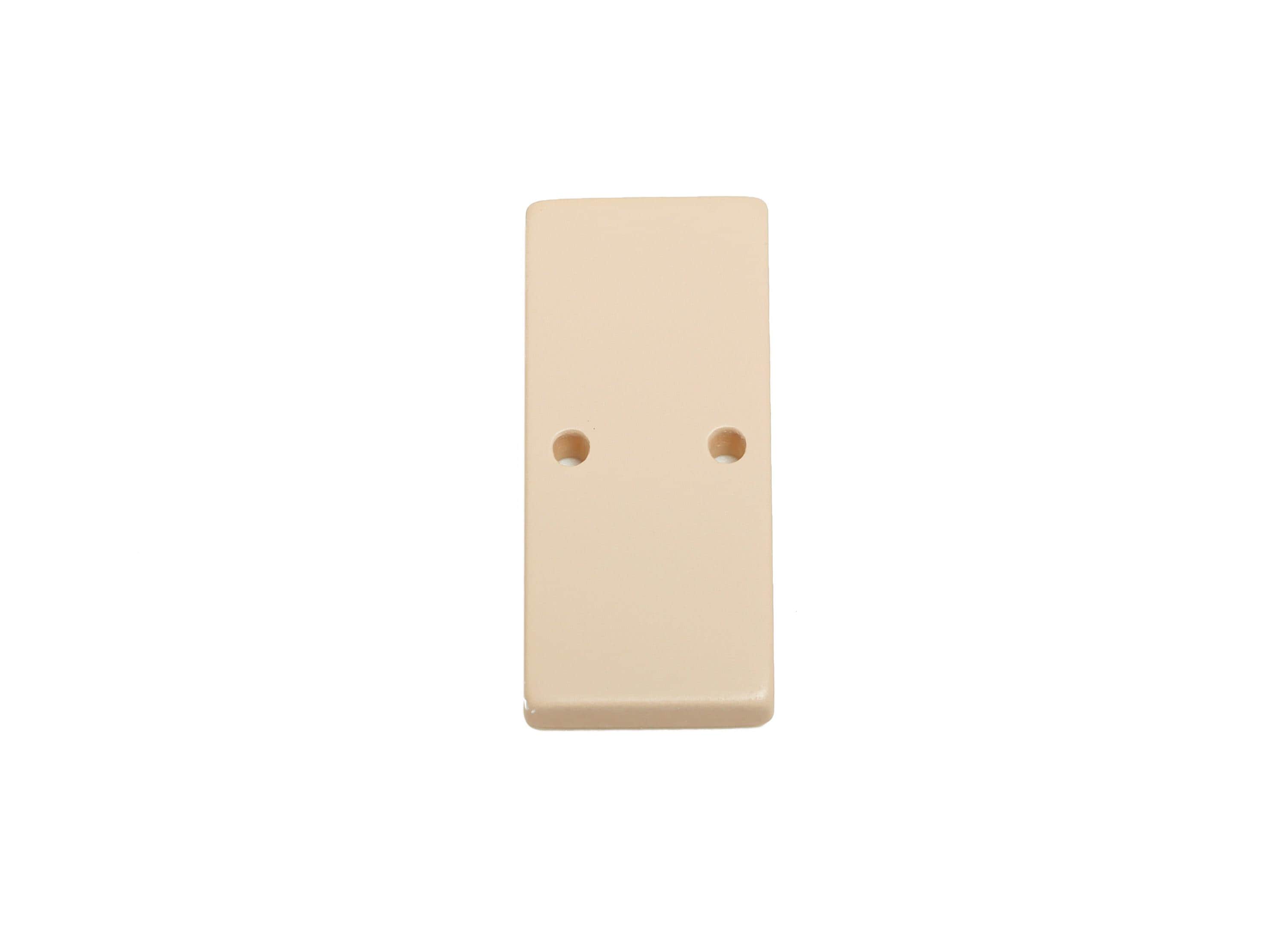 Acrylic Rectangle Earring Connector - Matte Rectangle Charms - 2 Holes Geometric Jewelry - Color Code: A1062 -27x11.8x3mm - AC3653-A1062 - DOMEDBAZAAR