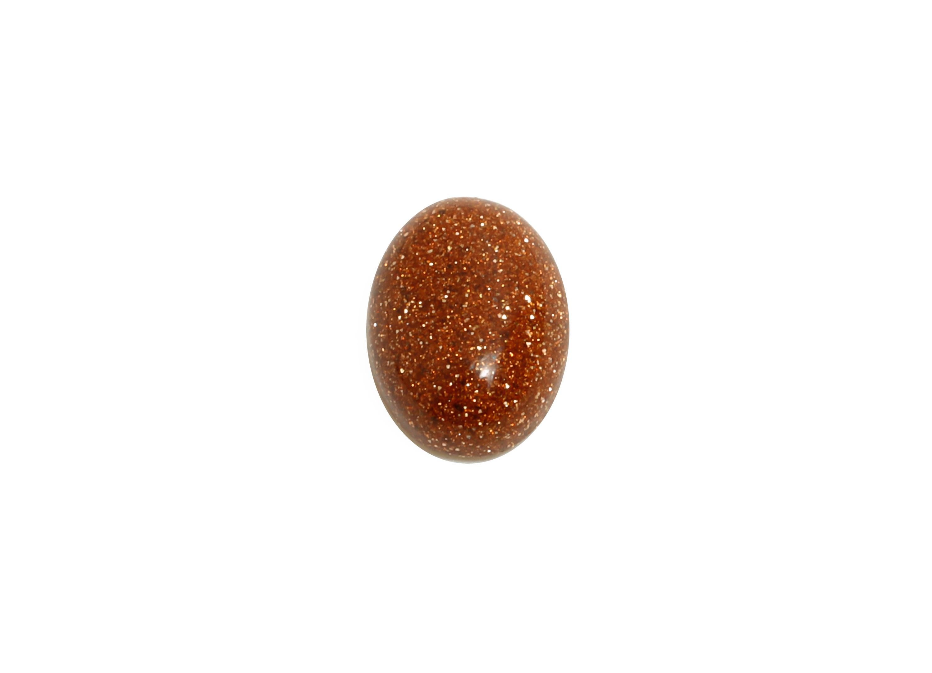 10*8mm Oval Glidstone Cabochon Stone - Sparkling Stone for Craft Jewelry Making - Handmade Gem for DIY Jewelry - Oval Healing Stone - NS3126 - DOMEDBAZAAR
