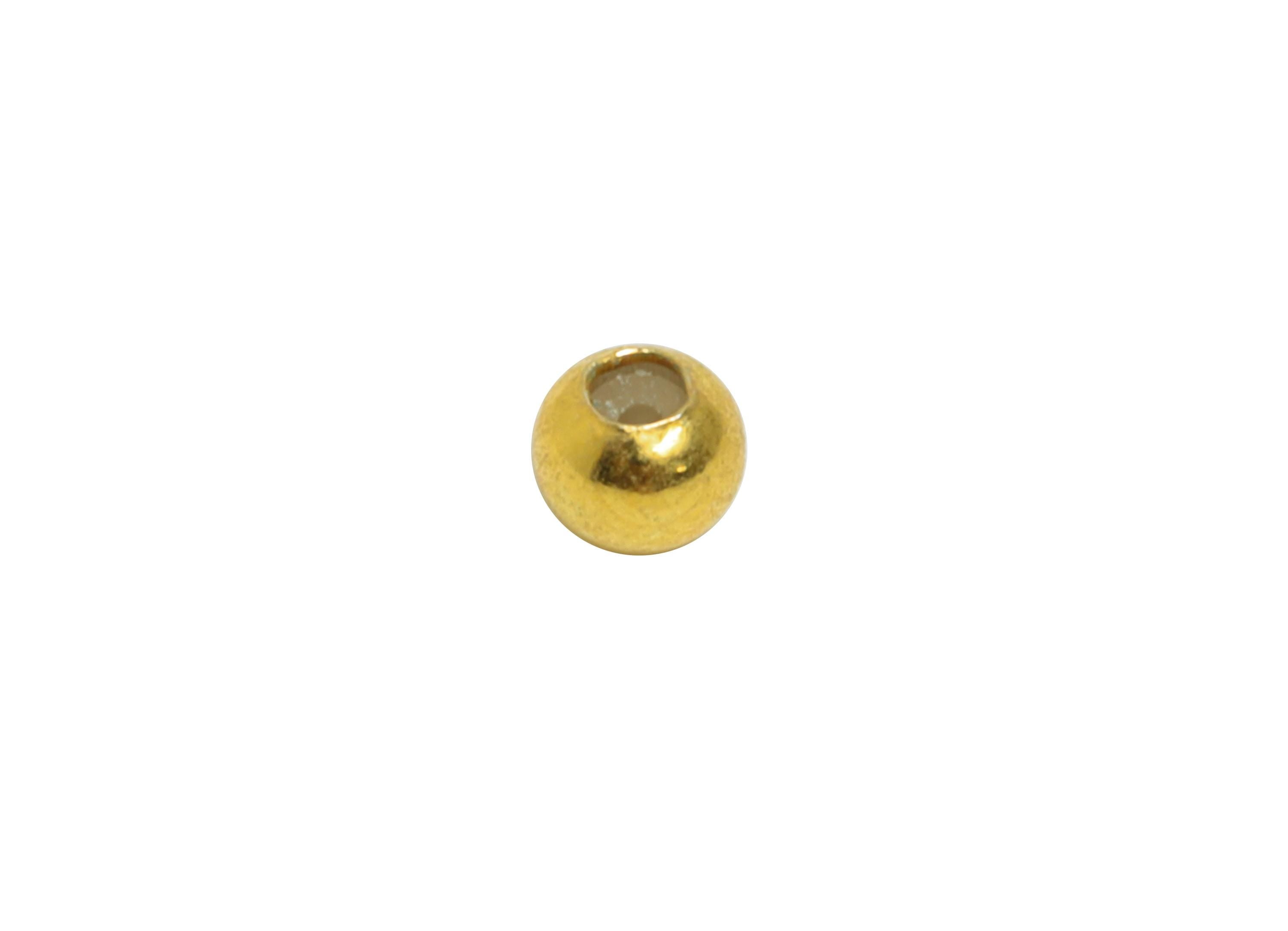 2.5mm Silicone Stopper Bead - Positioning Rubber Stopper Bead - 925 Sterling Silver - Rondelle Spacer Bead - 18K Real Gold Plated - SI1161