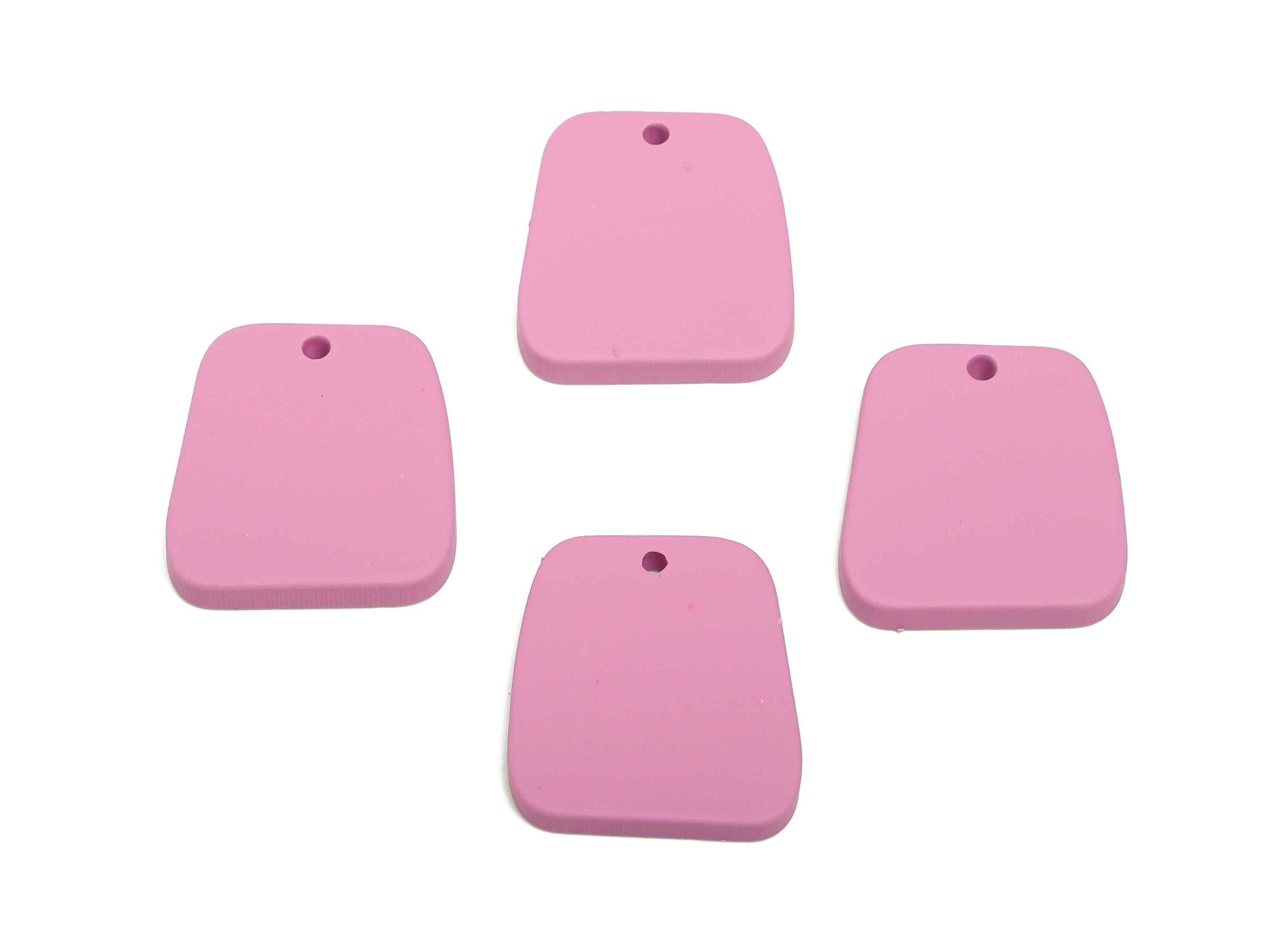 Acrylic Purple Trapezoid Charm - Matte Geometry Charm - DIY Lightweight Flat Craft Piece - Color Code:A1060 - 20x18x2mm-AC3669-A1060 - DOMEDBAZAAR