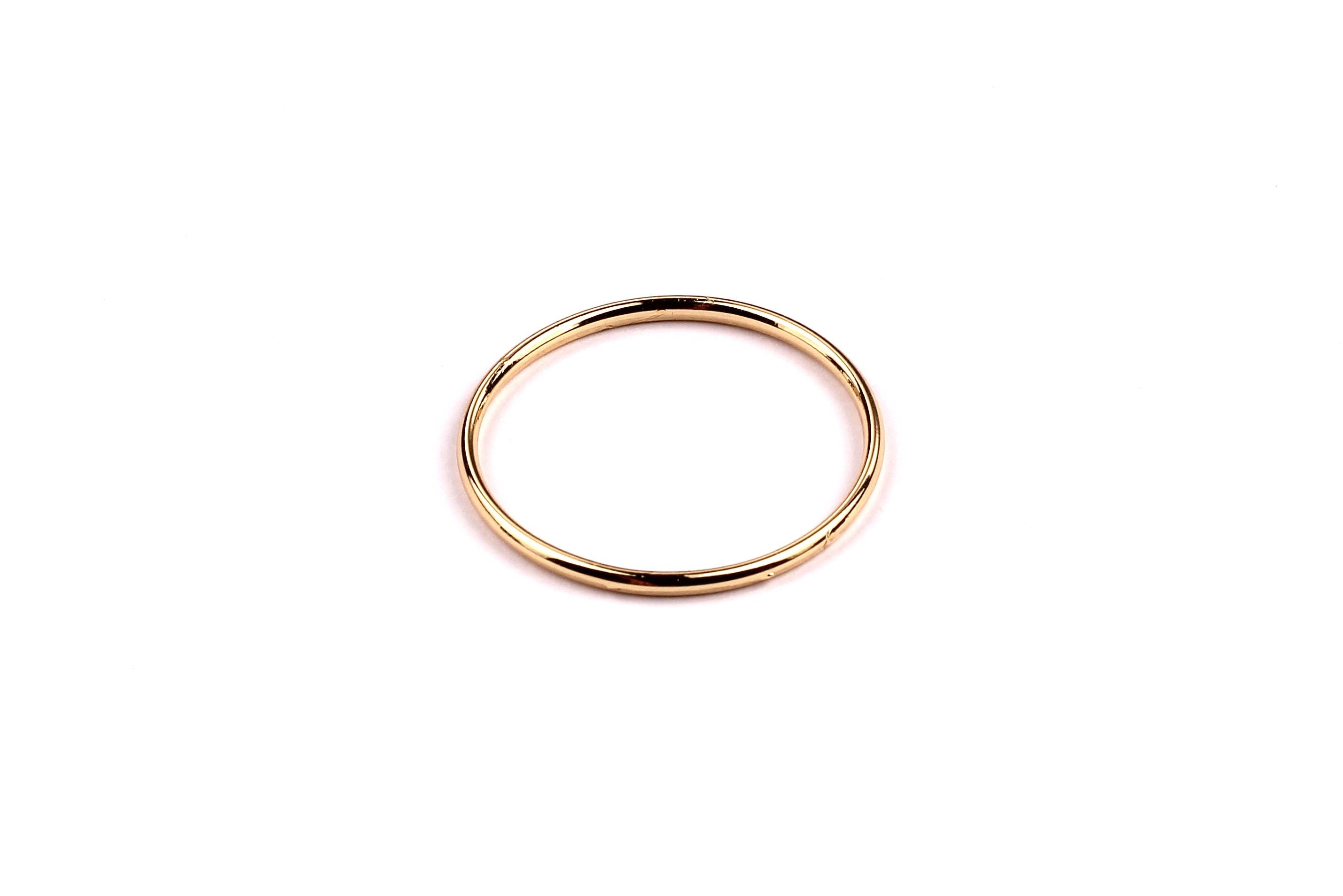 Circle Shaped Charms- Zinc Alloy Earring Findings - Gold Tone Connector - Alloy Pendant for Necklace - Jewelry Supplies - 29x1.9mm - ZZ1170 - DOMEDBAZAAR