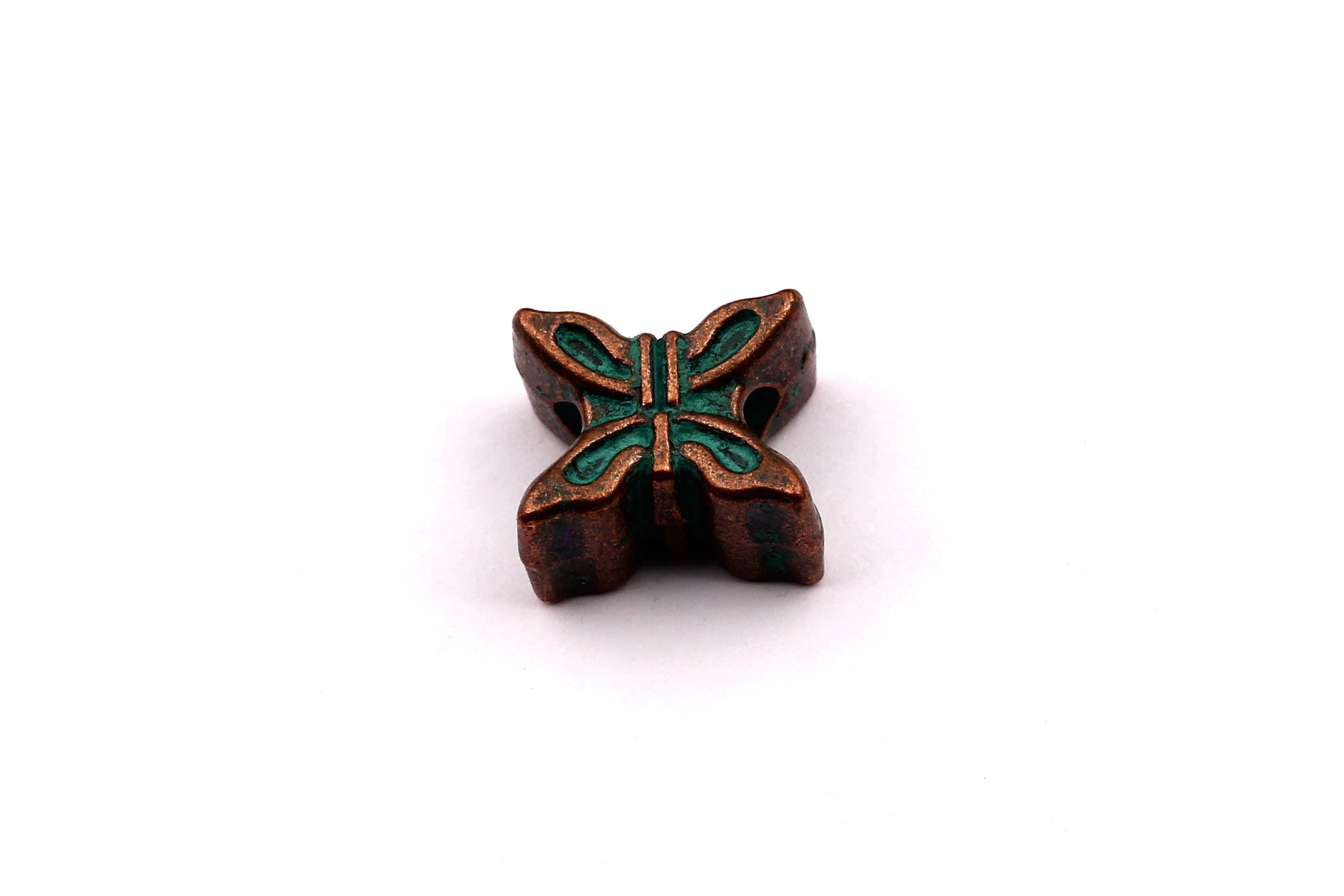 Faux Patina Beads - Various Shaped - Alloy Charms - Antique Bronze Tone Necklace - Zinc Alloy Pendant - Jewelry Supplies - 13x11x7mm ZZ1114 - DOMEDBAZAAR