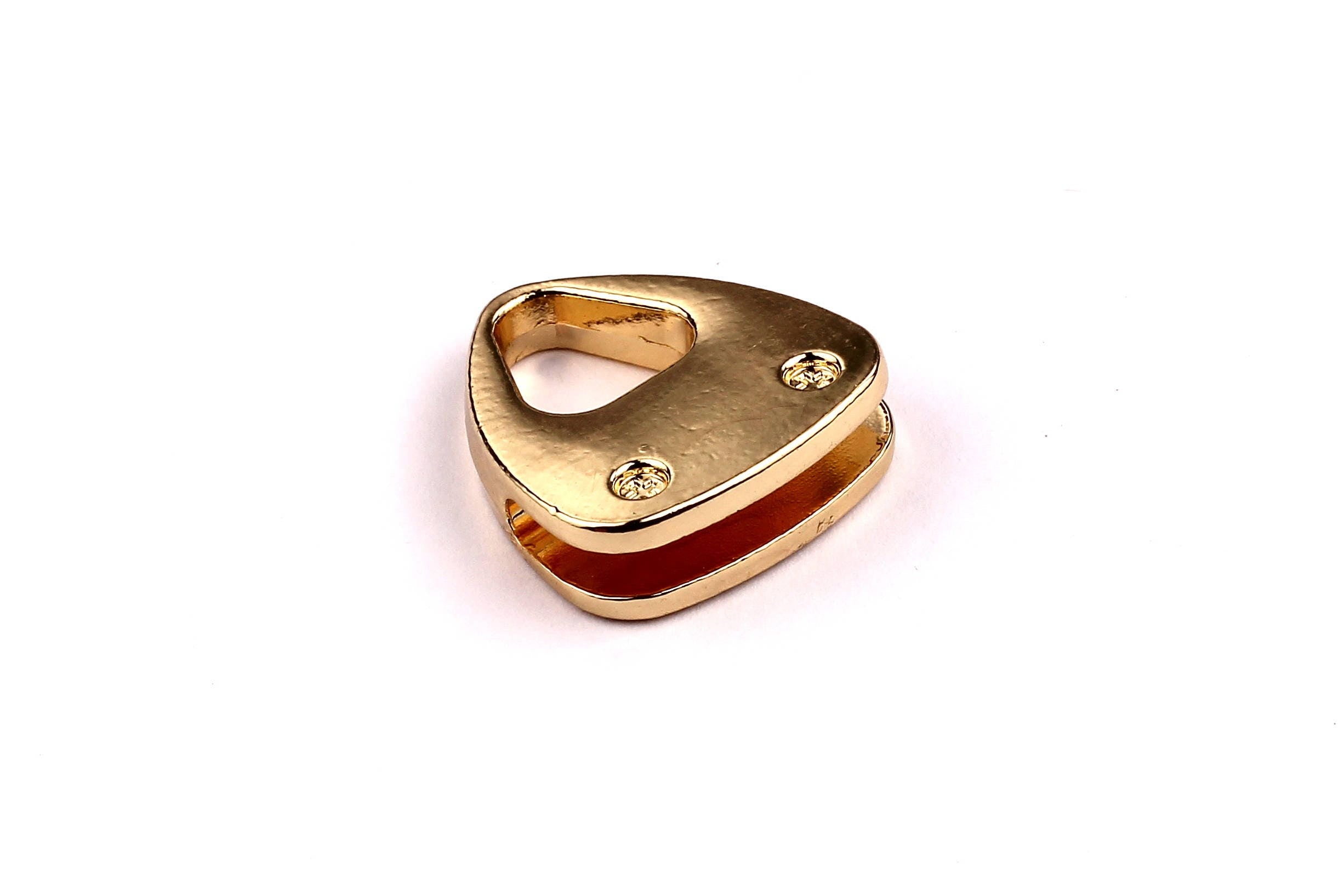 Handbag Shaped Charms- Zinc Alloy Earring Findings - Gold Tone Connector - Alloy Pendant for Necklace - Jewelry Supplies - 25x7.5mm - ZZ1182 - DOMEDBAZAAR