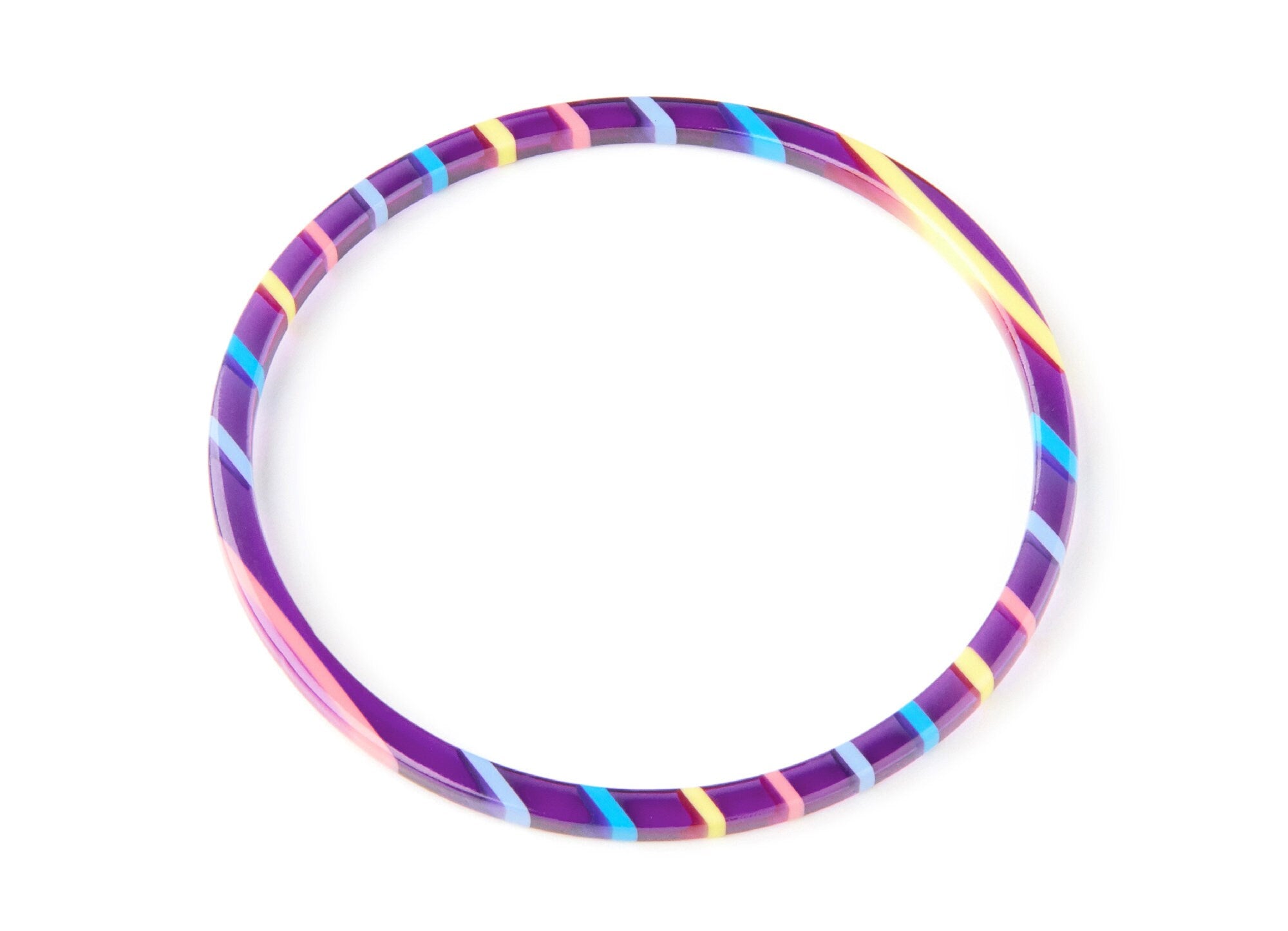 Acetate Hoop Earrings Charms - Tortoise Hoop Shell Earrings- Circle Shaped Pendant - Color Code: A65 - 65x65x3mm - AC1164G - DOMEDBAZAAR