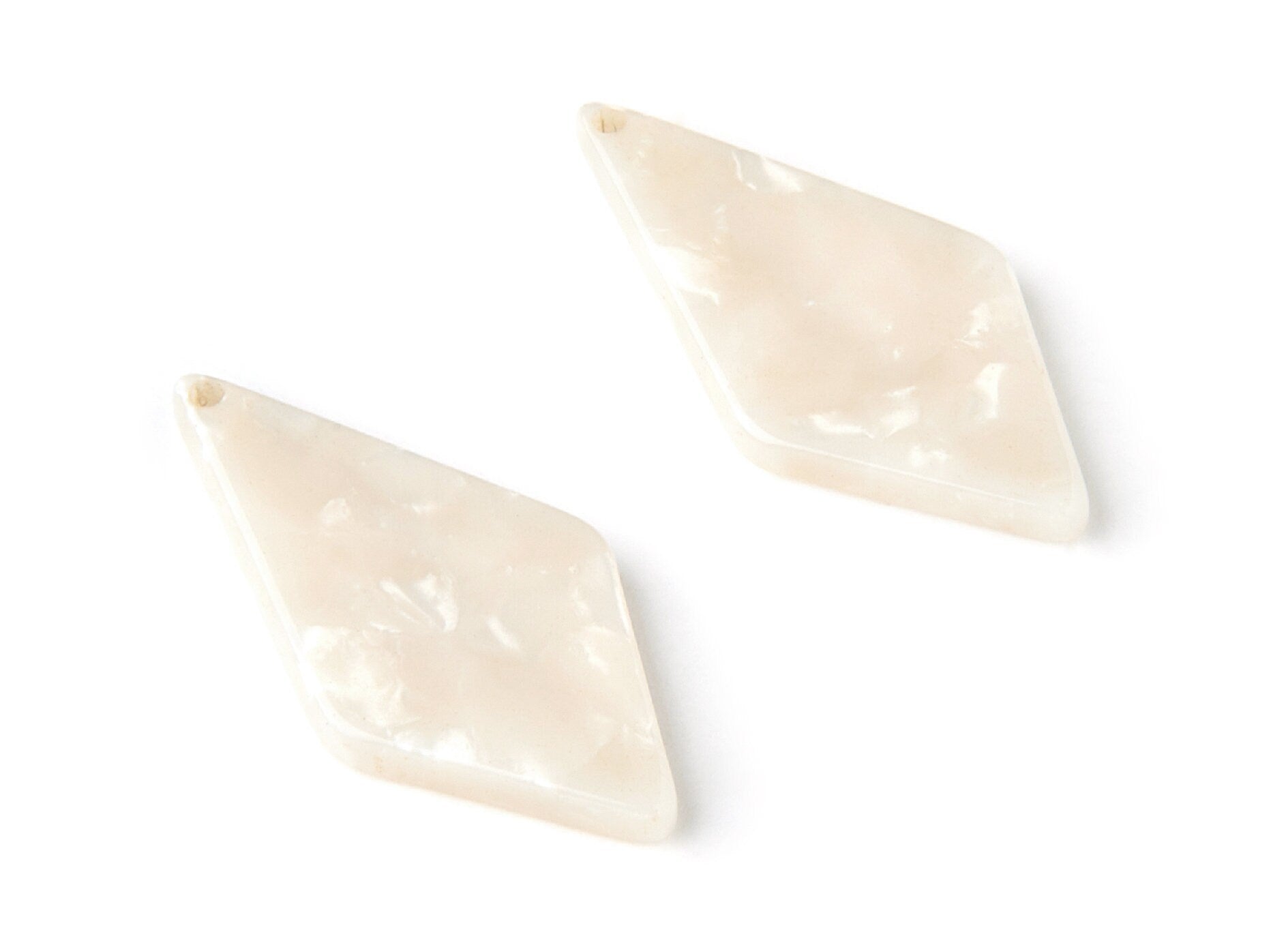 Acetate Diamond Charms - Diamond Earrings and Pendant - Earring Findings - Color Code: A32 - 31x15x2.6mm - AC1067-A32 - DOMEDBAZAAR