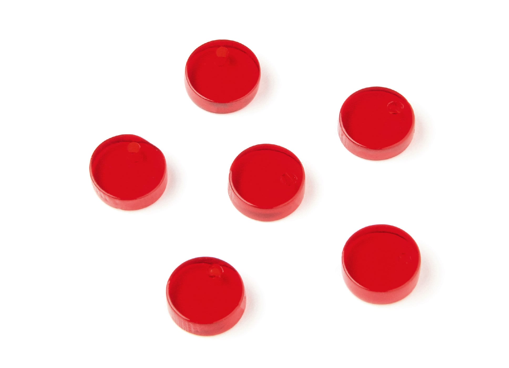 Acrylic Round Earring Charms - Round Circle Shaped - Earring Findings - Jewelry Supplies - Color Code: A67 - 9x9x3mm - AC1151P - DOMEDBAZAAR