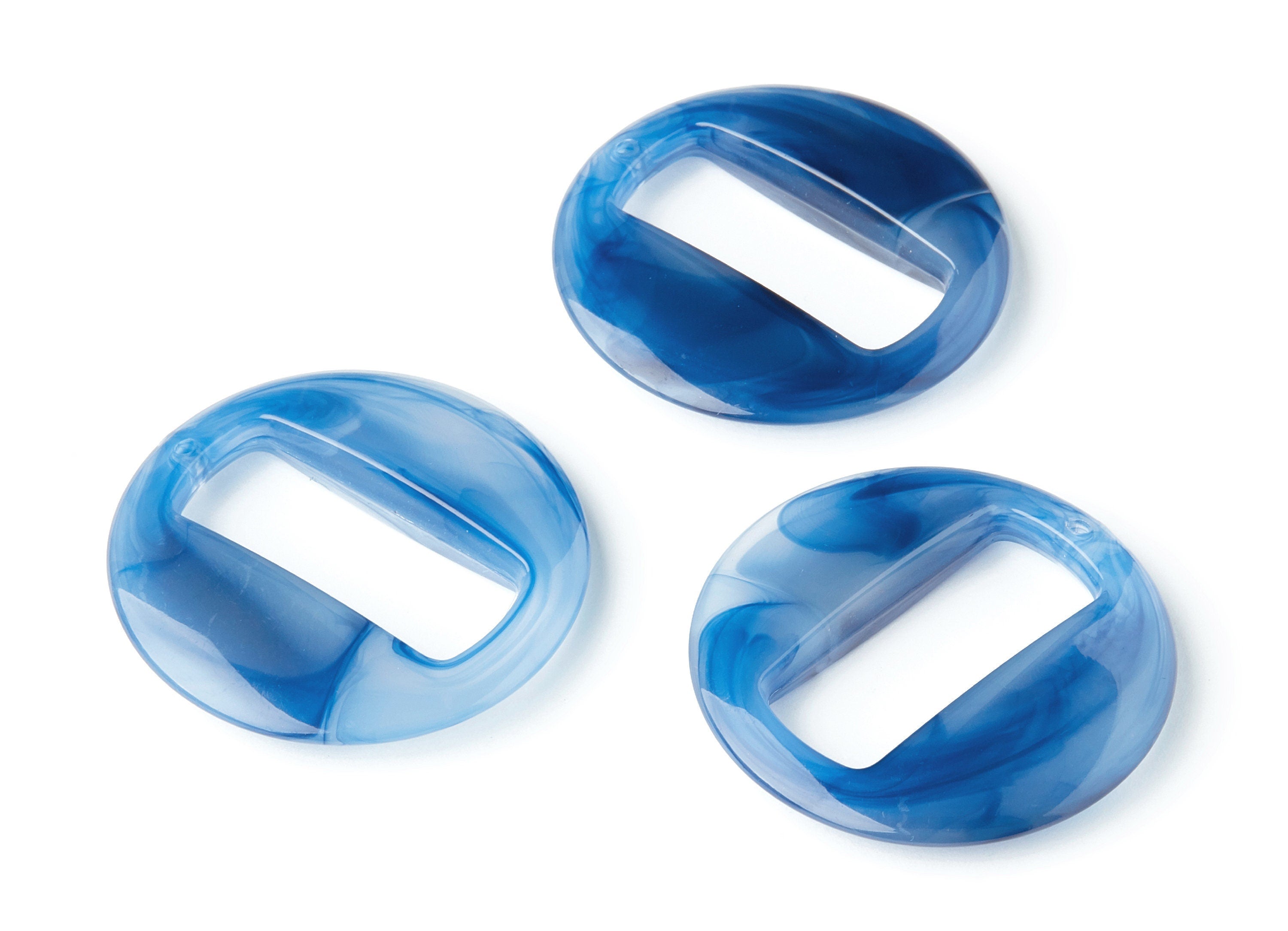 Resin Charms - Resin Earrings - Round Circle Shaped - Rectangle Shaped - Earring Findings - Jewelery Making - 39.06x39.06x6.86mm - AC1274E - DOMEDBAZAAR