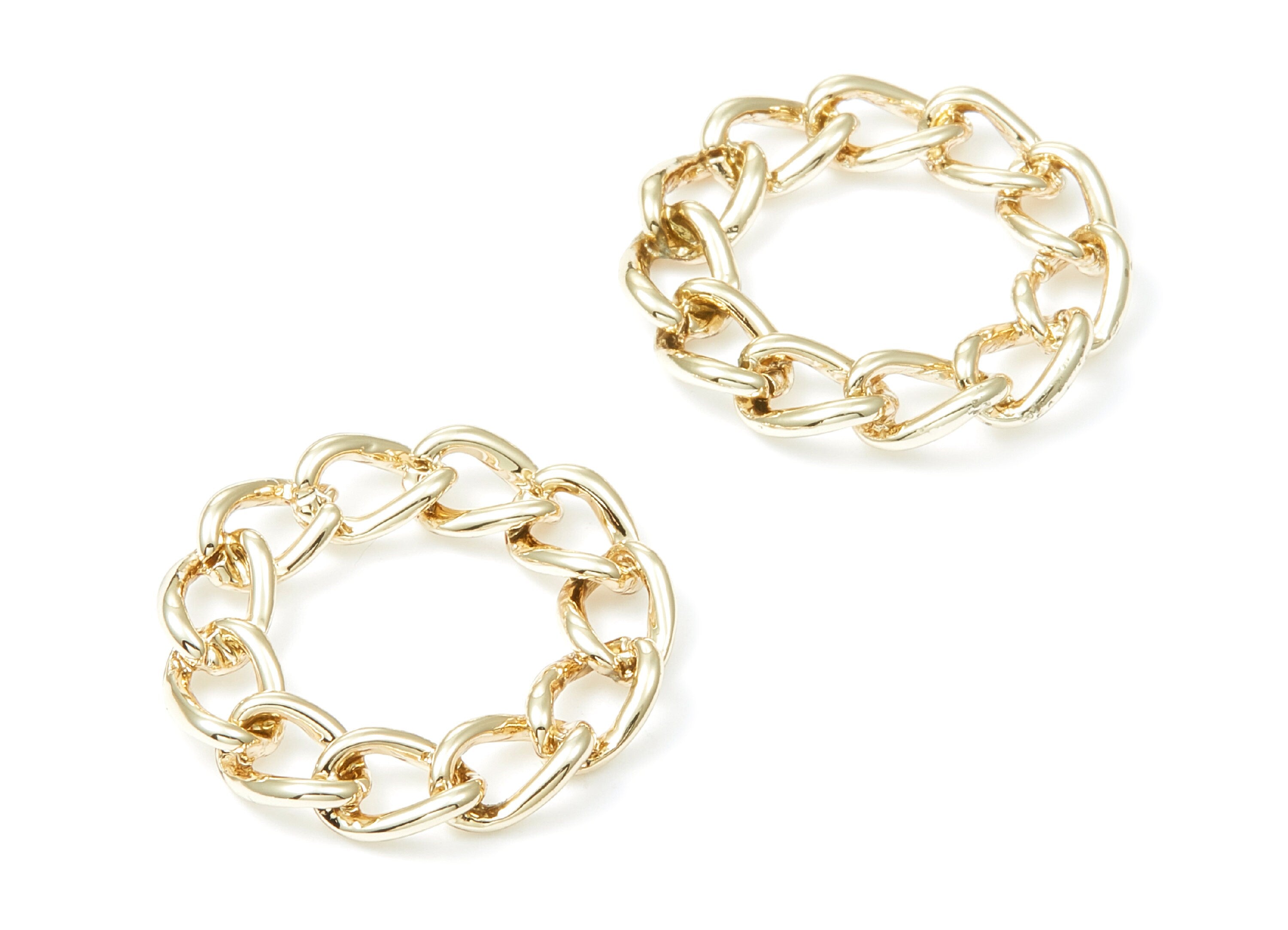 Circle Shaped Charms - Zinc Alloy Circle Shaped - Gold Tone - Alloy Pendant for Necklace - 28,75x28,75x3,54mm - ZZ1252 - DOMEDBAZAAR
