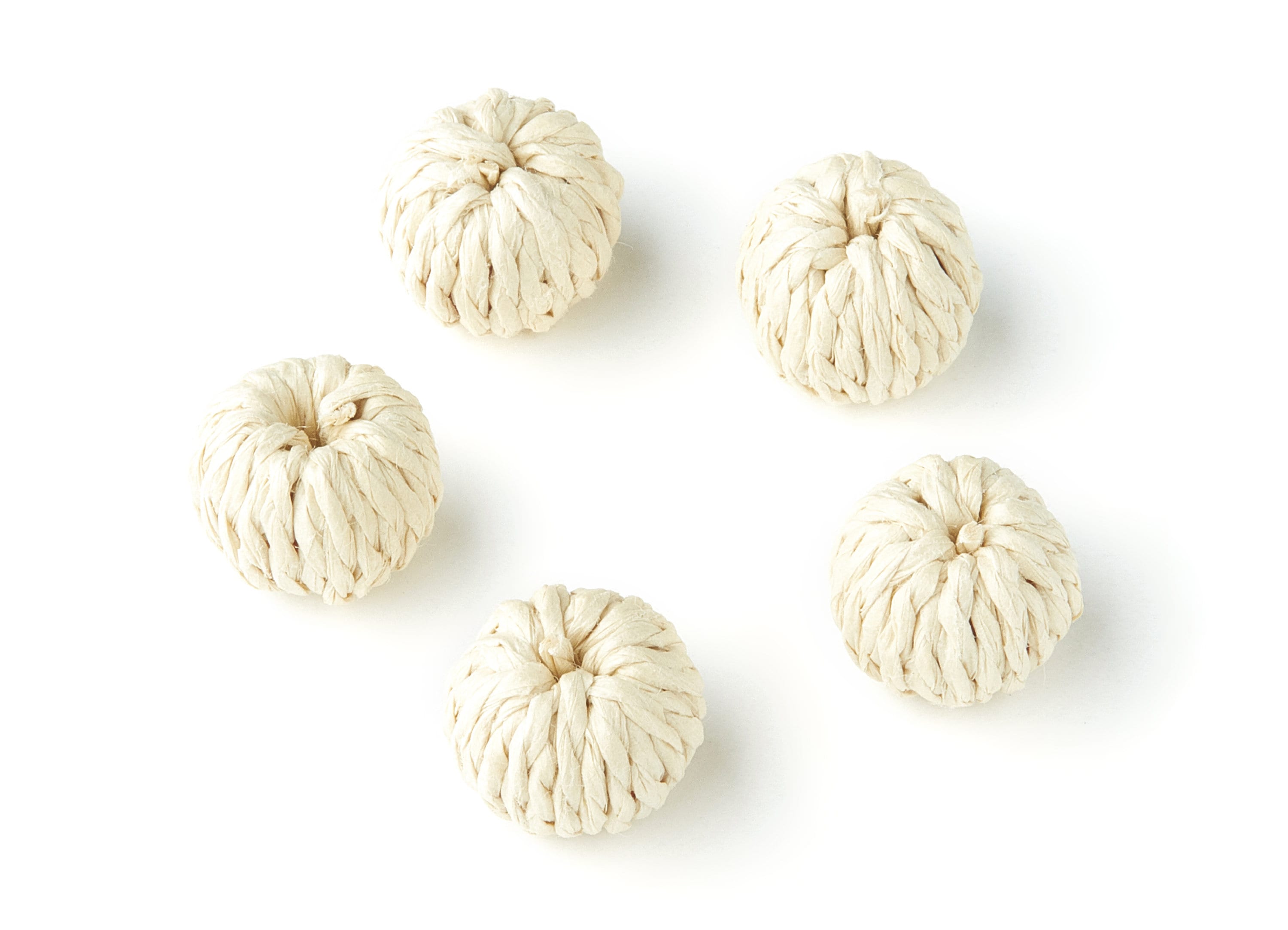 Handwoven Rattan Earrings - Ball Shaped Rattan Pendant - Wooden Straw Earring - Jewelery Handmade - 14.5x10.4mm - RT1114 - DOMEDBAZAAR