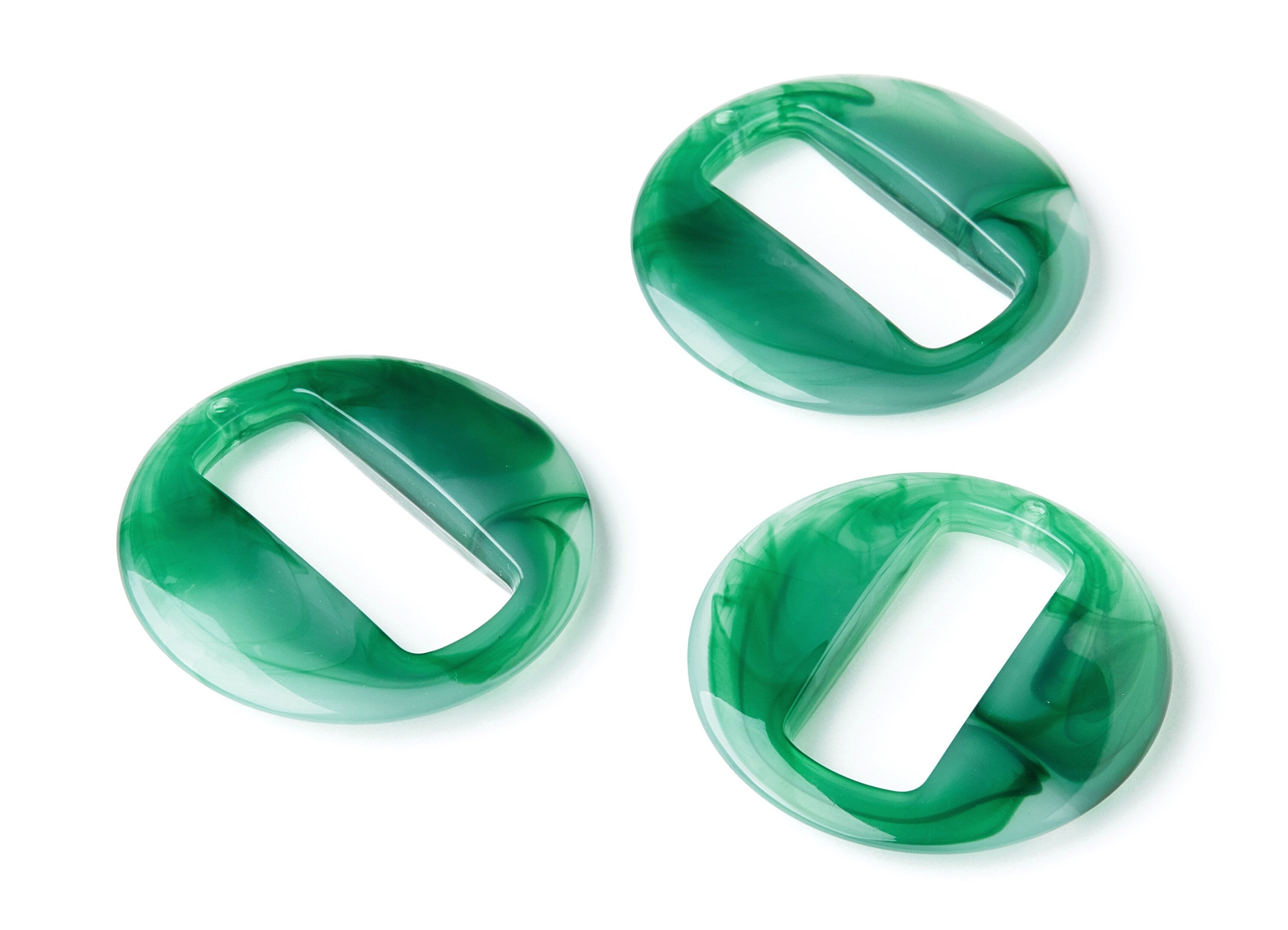 Resin Charms - Resin Earrings - Round Circle Shaped - Rectangle  Shaped  - Earring Findings - Jewelery Making - 39.06x39.06x6.86mm - AC1274A - DOMEDBAZAAR