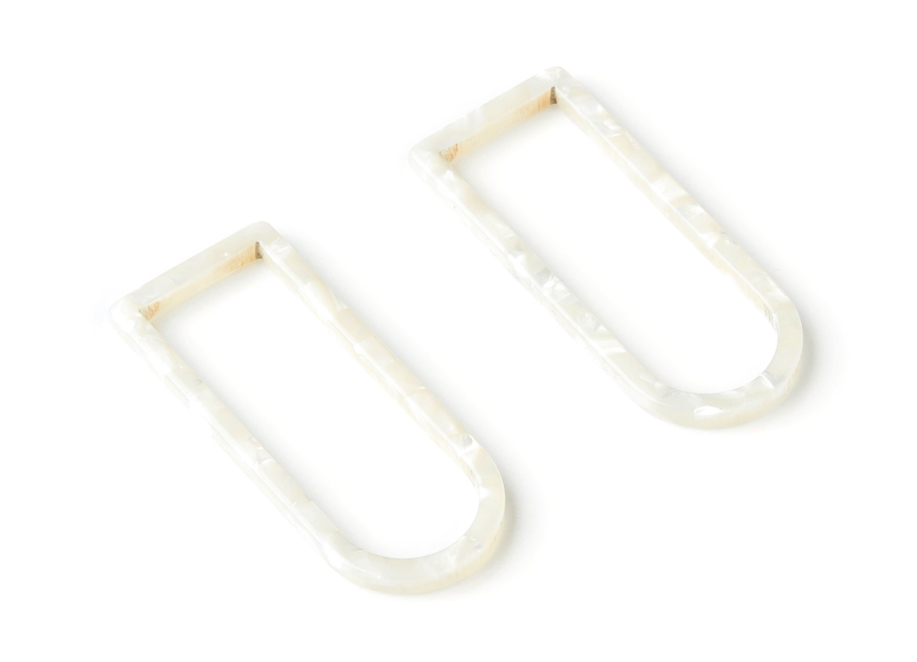 Acetate Geometric Earring Charms - Acetate Geometric Pendant - Earring Findings - Jewelry Supplies - 41.5x17.69x2.66mm - AC1362U - DOMEDBAZAAR